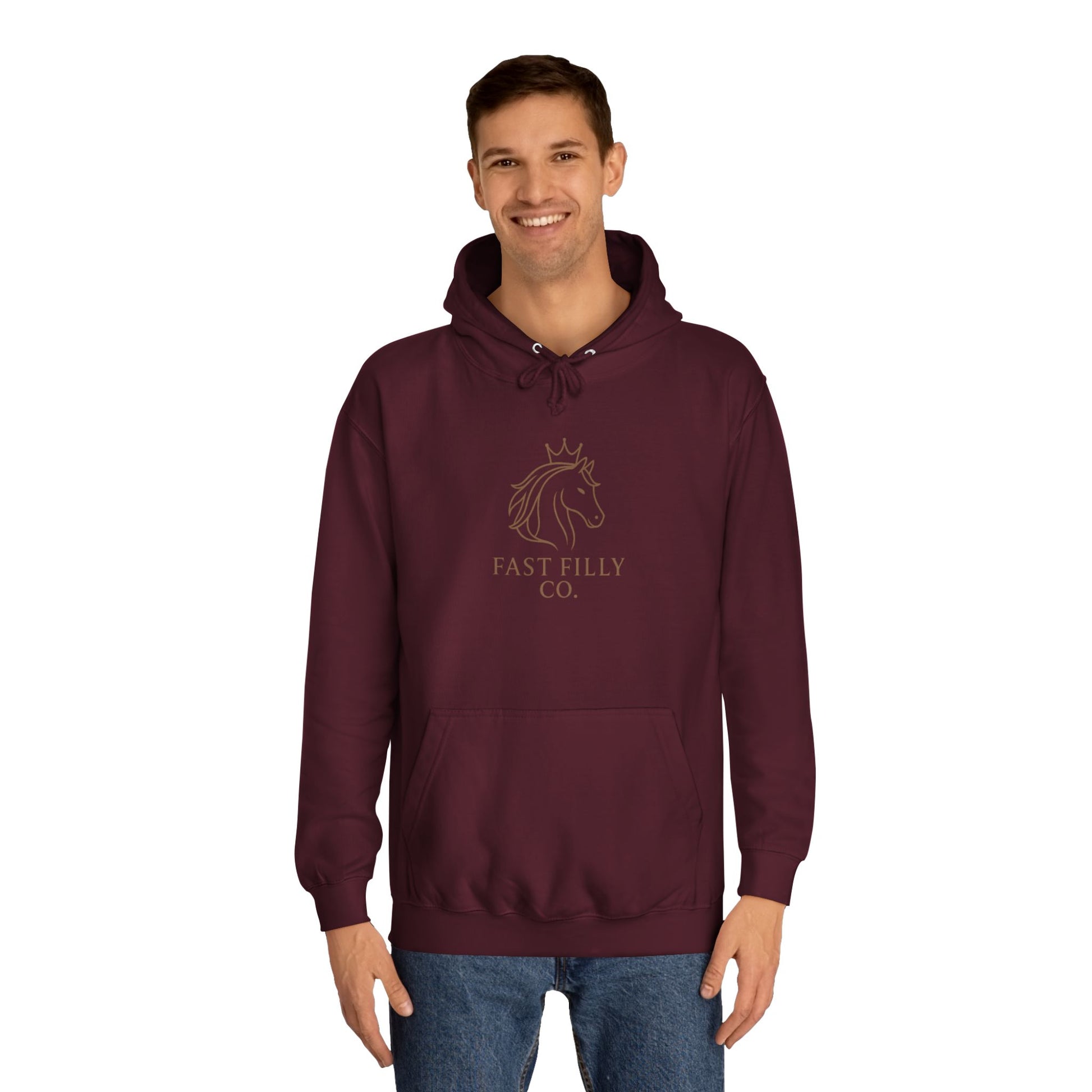 Unisex College Hoodie with Fun Design - Perfect Gift for Students, Friends, Graduates, Casual Wear, College Life