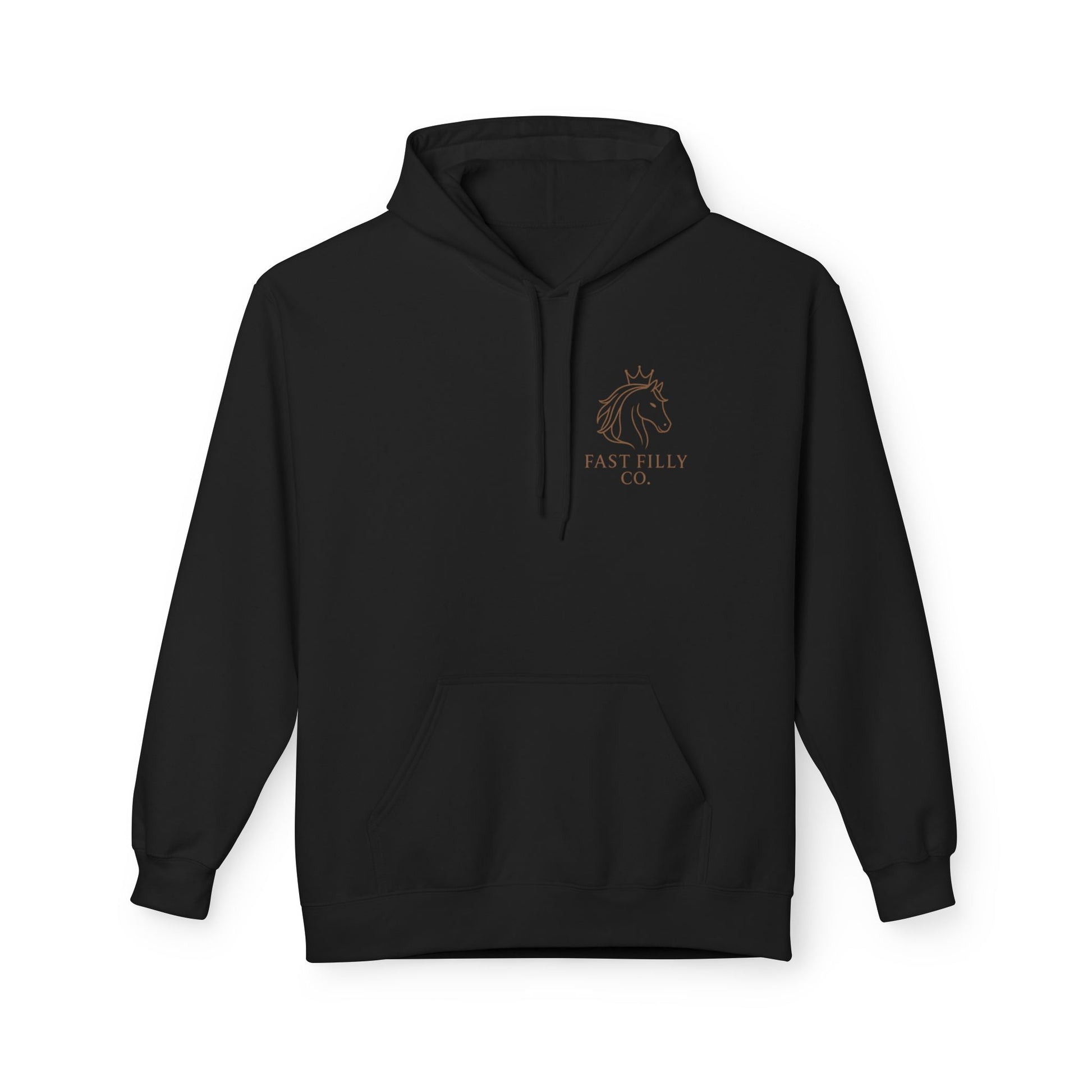 Equestrian Spirit Fleece Hoodie, Cozy Horse Lover Gift, Unisex Hoodie, Equine Apparel, Horseback Riding Sweater