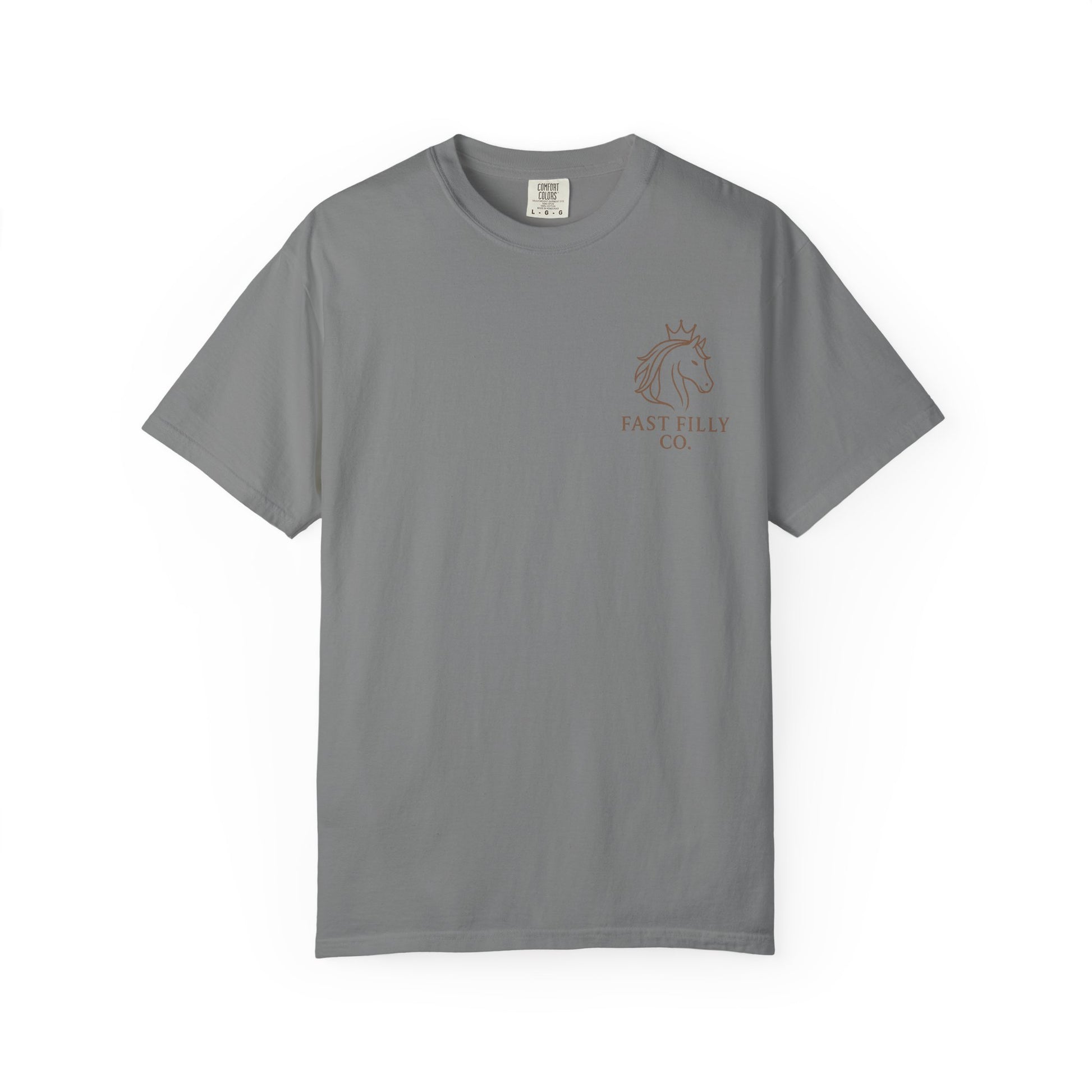 Unisex Garment-Dyed T-Shirt, Casual Tee, Animal Tee, Summer Shirt, Gift for Horse Lovers, Unique Unicorn Design