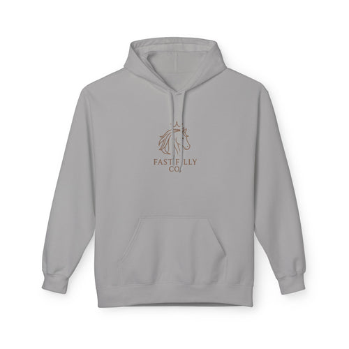 Cozy Unicorn Fleece Hoodie - Soft Midweight Pullover, Perfect for Gifts, Casual Wear, Fall/Winter Wardrobe, Unicorn Lovers, Daily Comfort