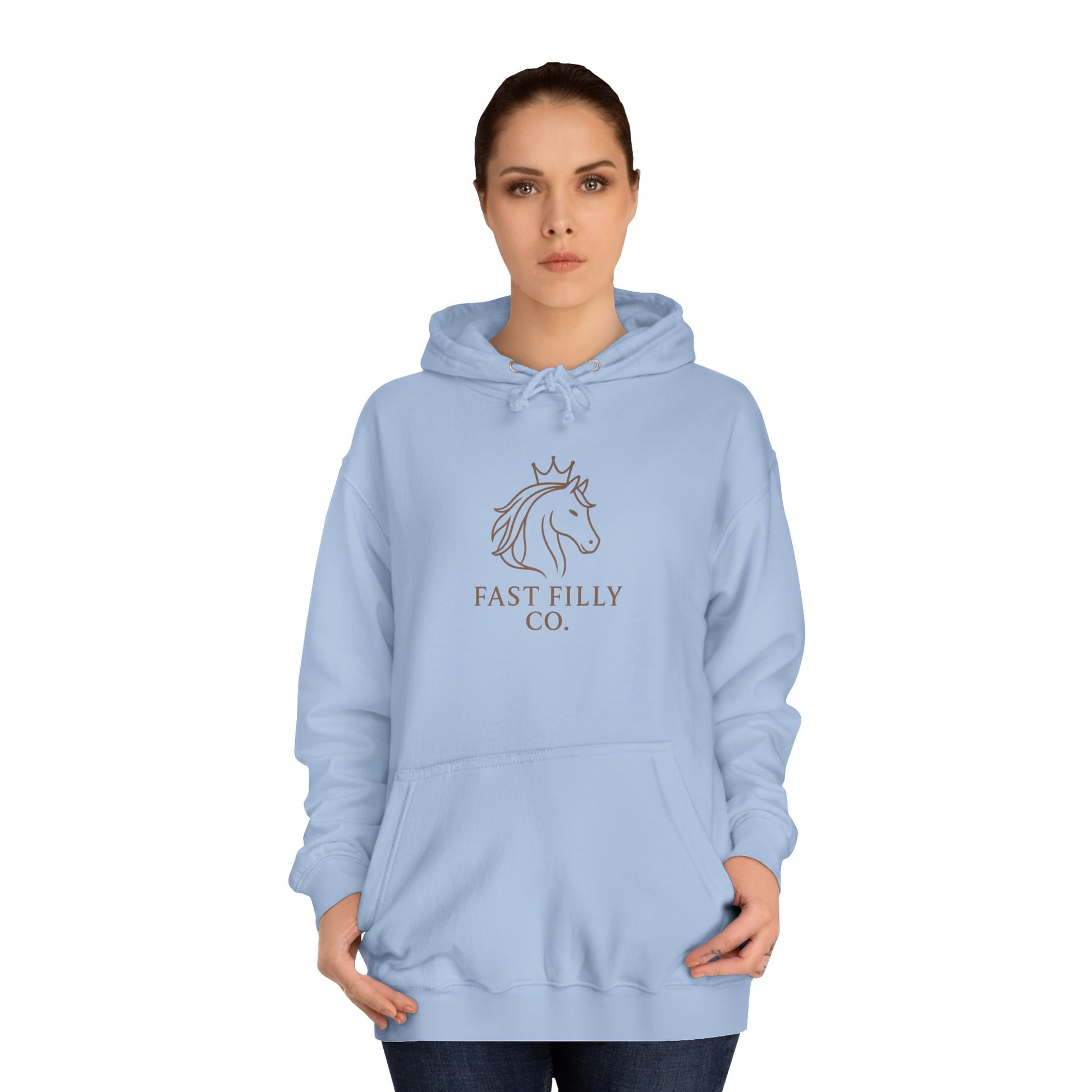 Unisex College Hoodie with Fun Design - Perfect Gift for Students, Friends, Graduates, Casual Wear, College Life