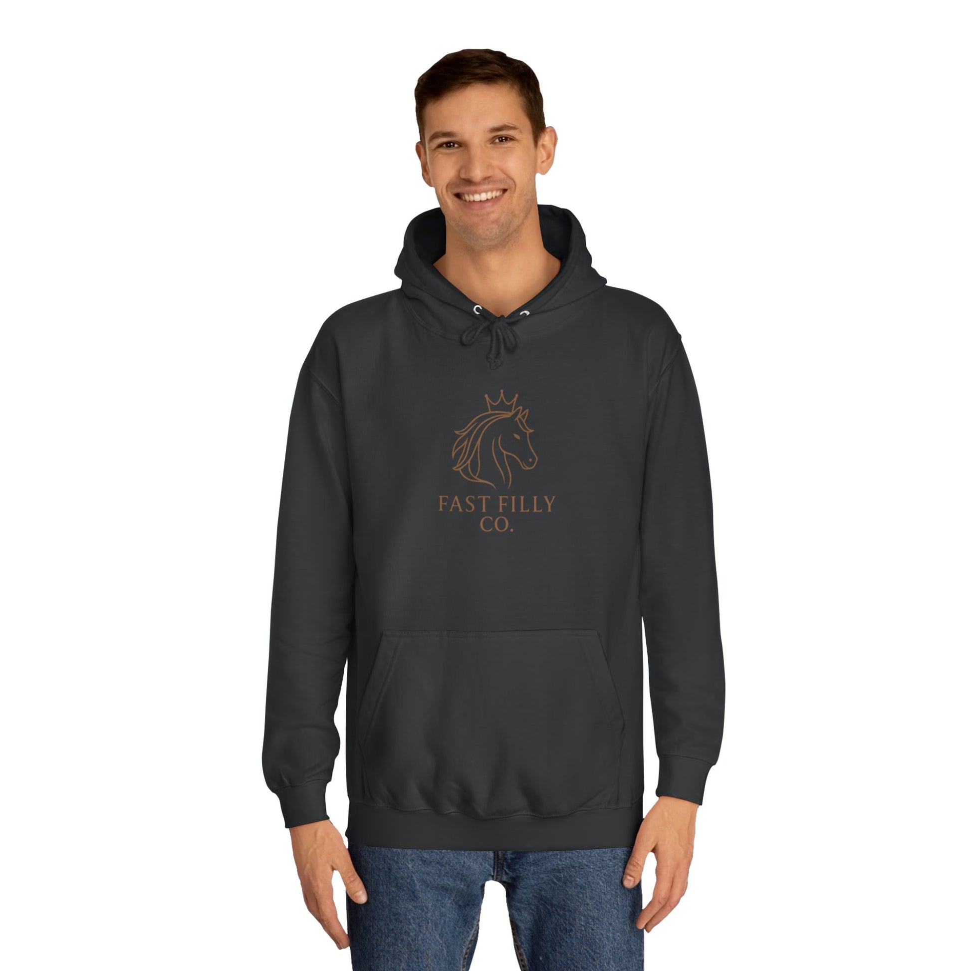 Unisex College Hoodie with Fun Design - Perfect Gift for Students, Friends, Graduates, Casual Wear, College Life