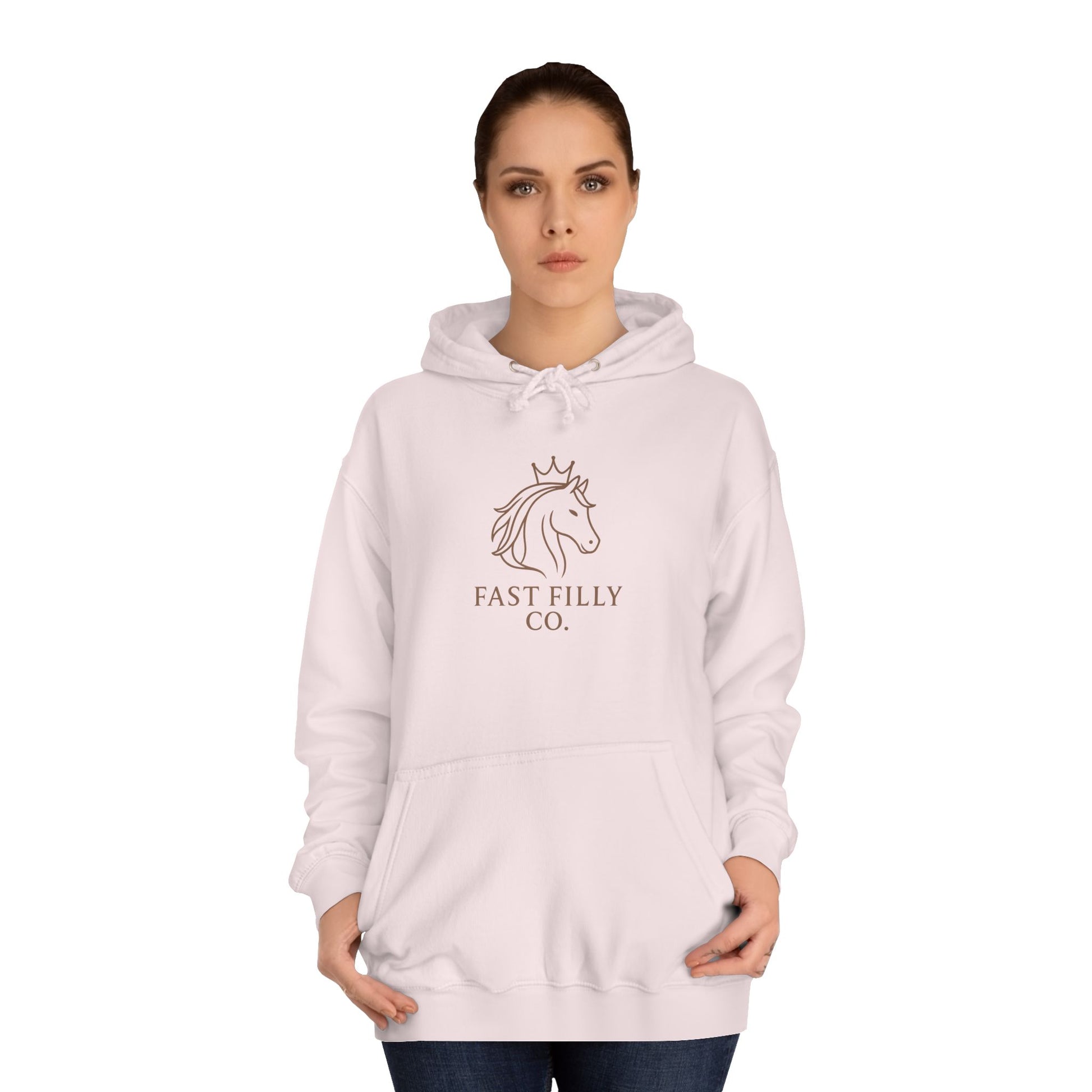 Unisex College Hoodie with Fun Design - Perfect Gift for Students, Friends, Graduates, Casual Wear, College Life