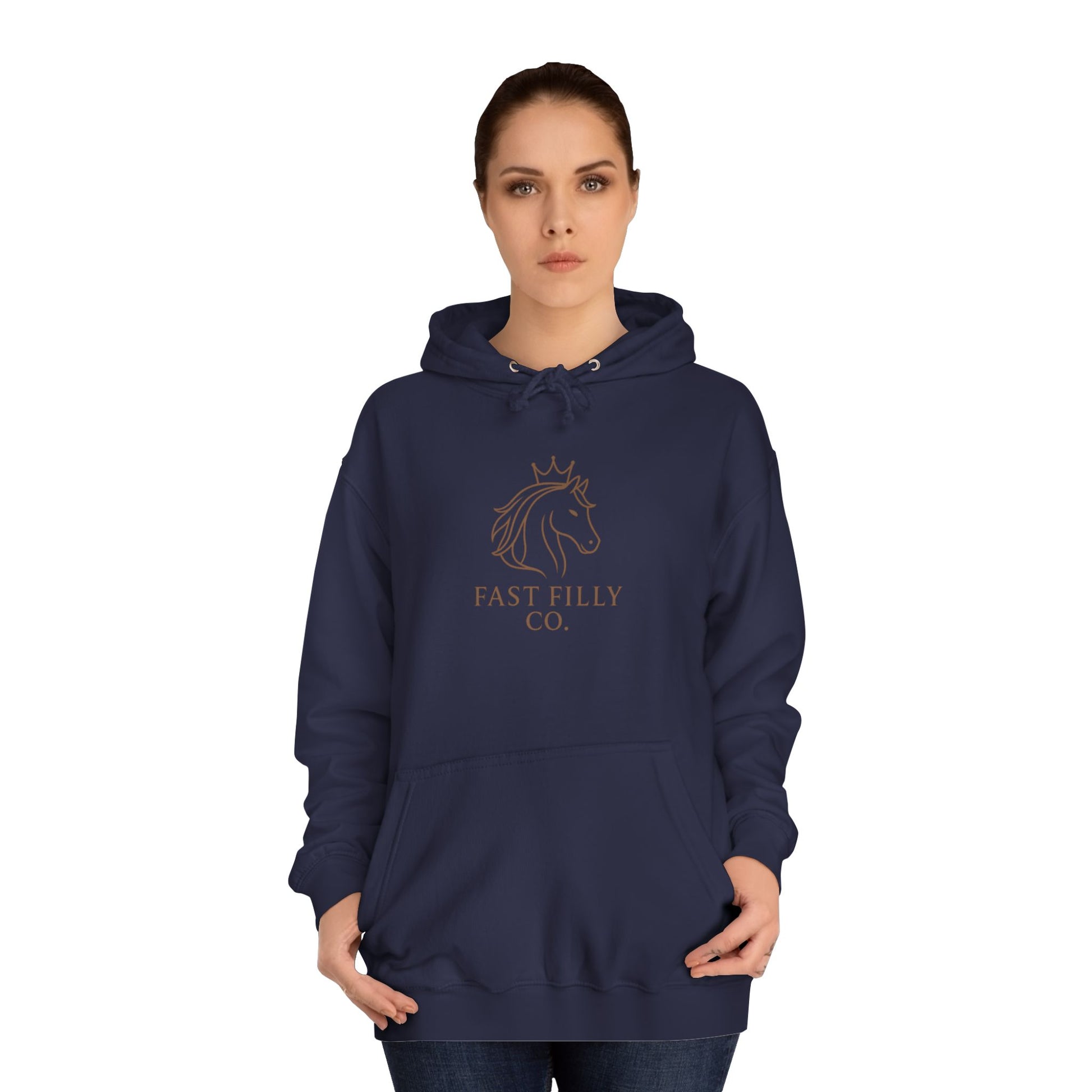 Unisex College Hoodie with Fun Design - Perfect Gift for Students, Friends, Graduates, Casual Wear, College Life