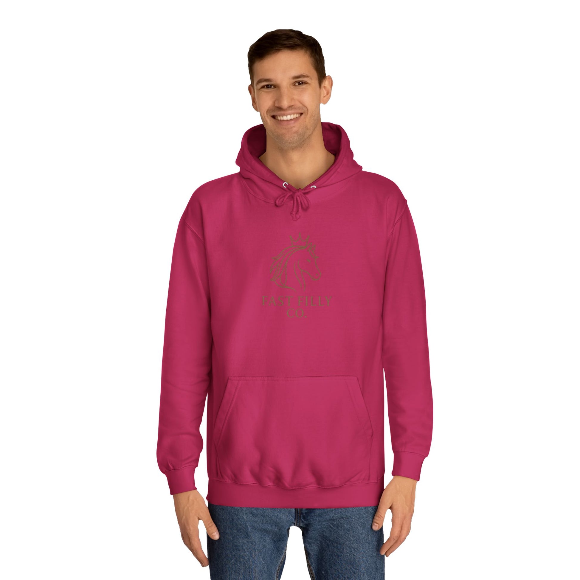 Unisex College Hoodie with Fun Design - Perfect Gift for Students, Friends, Graduates, Casual Wear, College Life