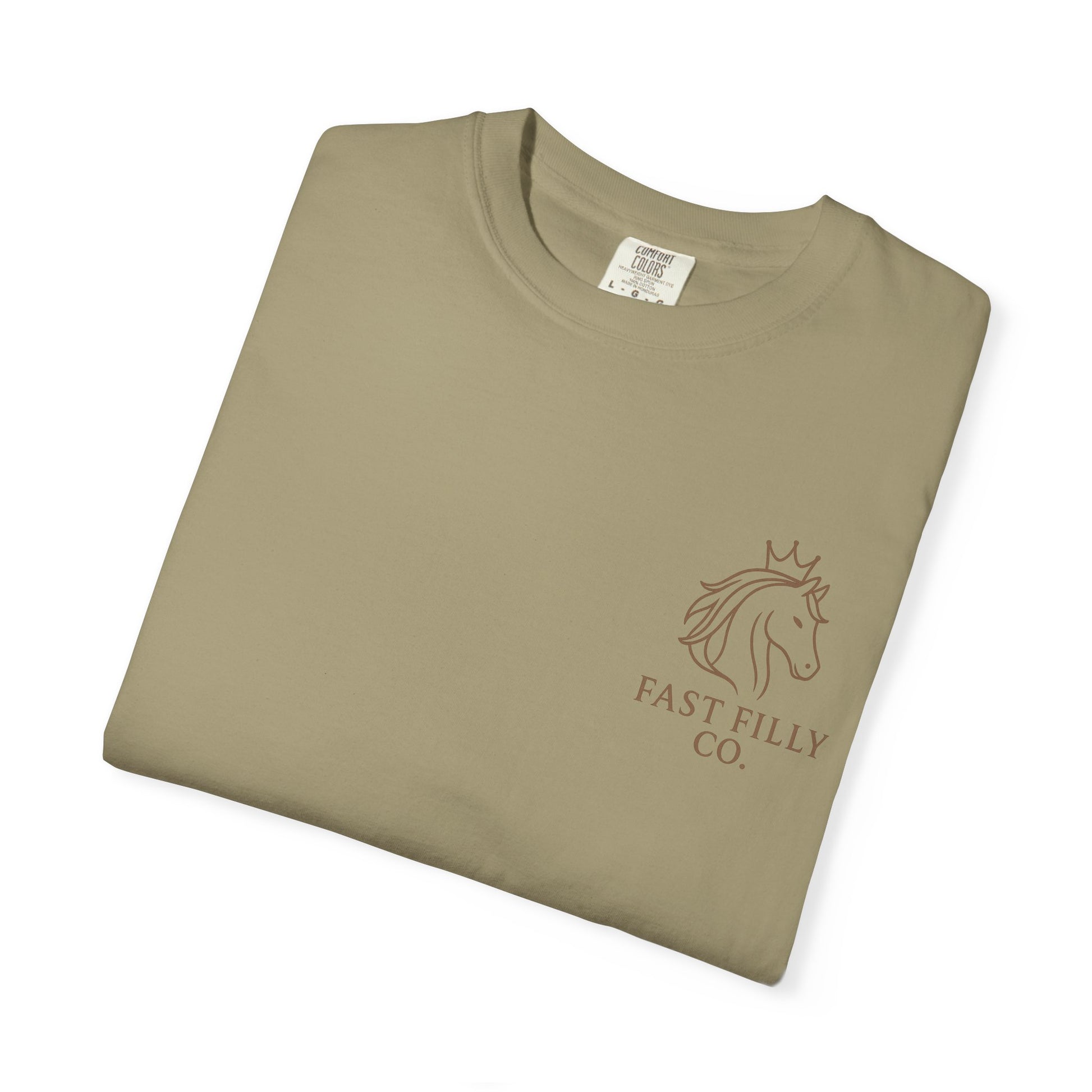 Unisex Garment-Dyed T-Shirt, Casual Tee, Animal Tee, Summer Shirt, Gift for Horse Lovers, Unique Unicorn Design