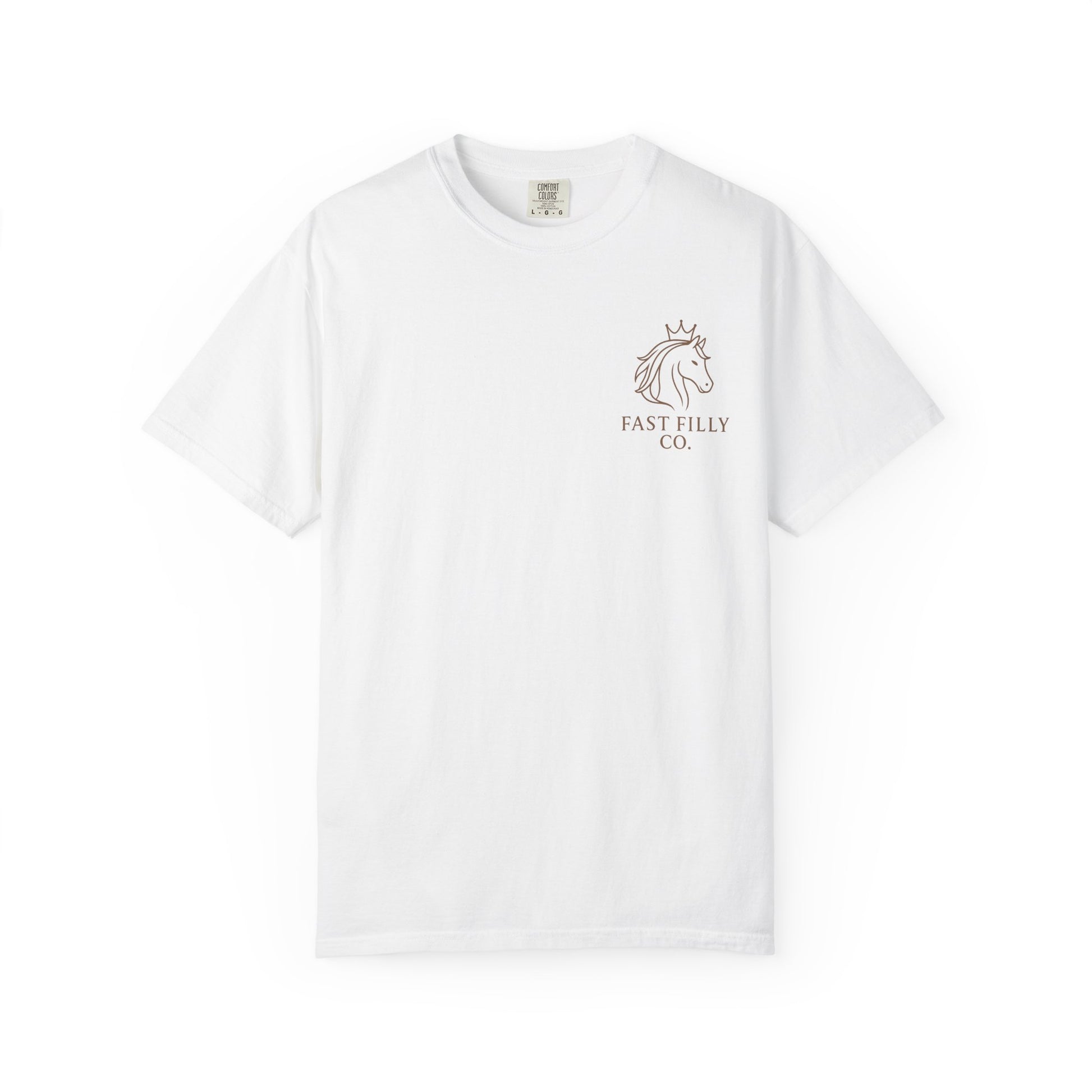 Unisex Garment-Dyed T-Shirt, Casual Tee, Animal Tee, Summer Shirt, Gift for Horse Lovers, Unique Unicorn Design