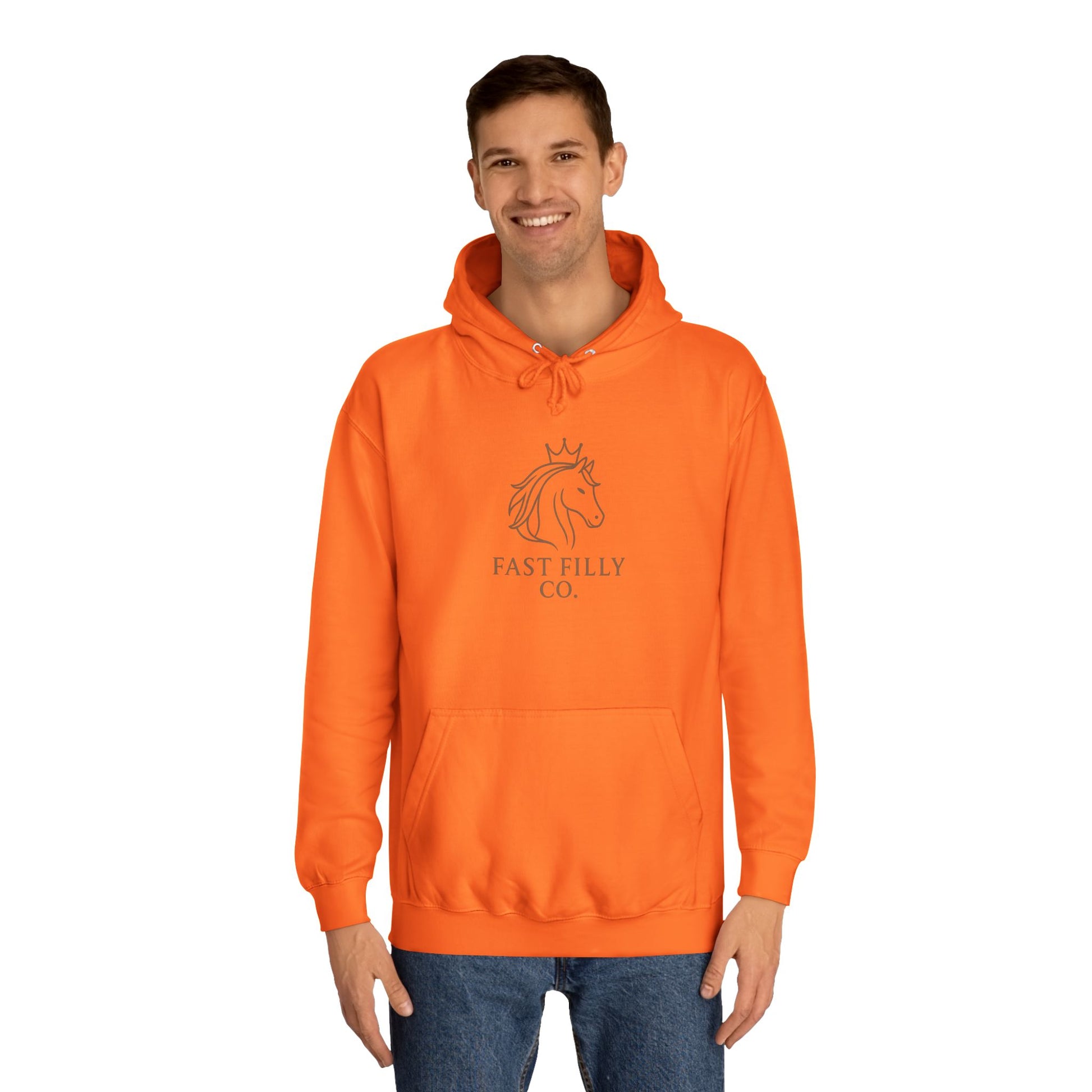 Unisex College Hoodie with Fun Design - Perfect Gift for Students, Friends, Graduates, Casual Wear, College Life