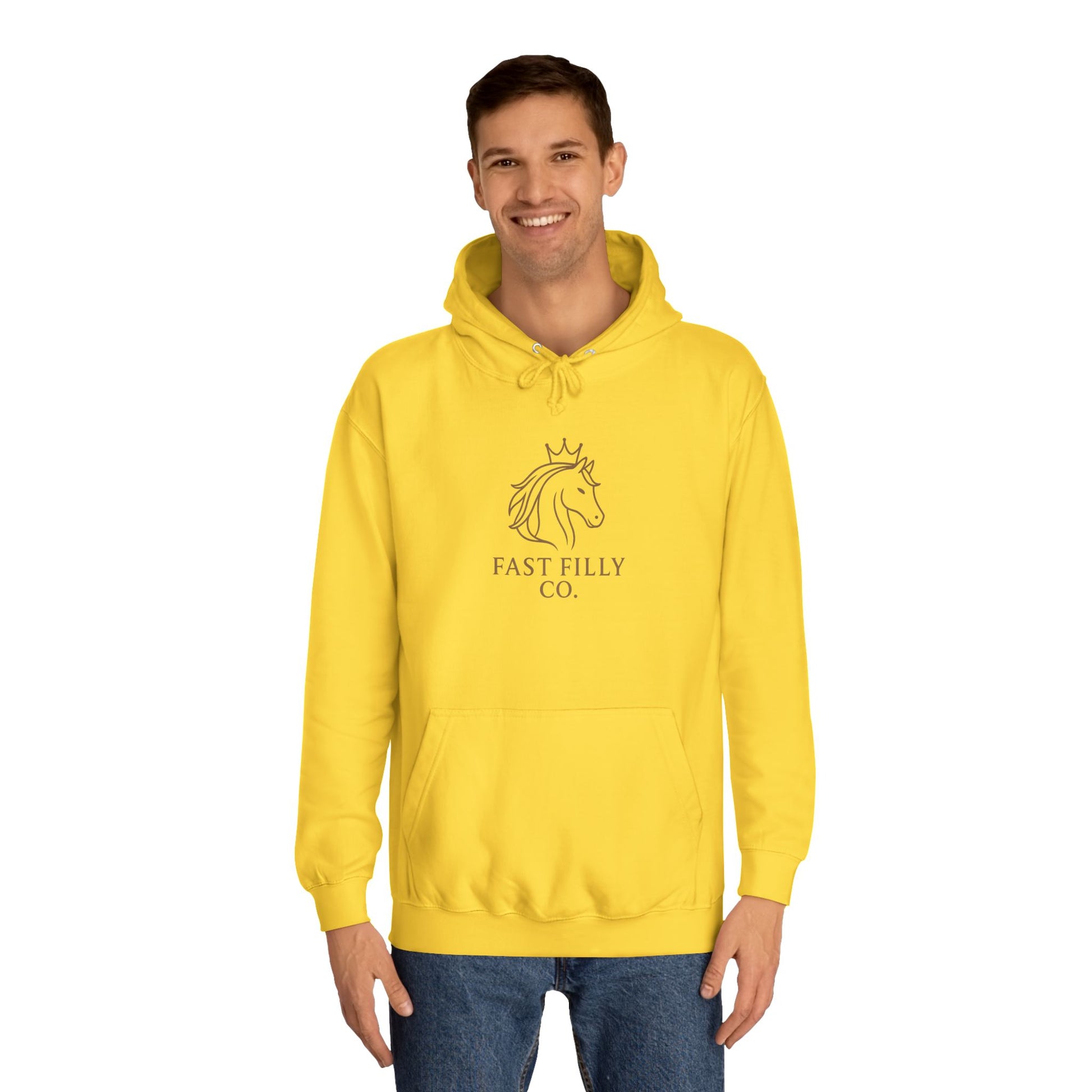 Unisex College Hoodie with Fun Design - Perfect Gift for Students, Friends, Graduates, Casual Wear, College Life