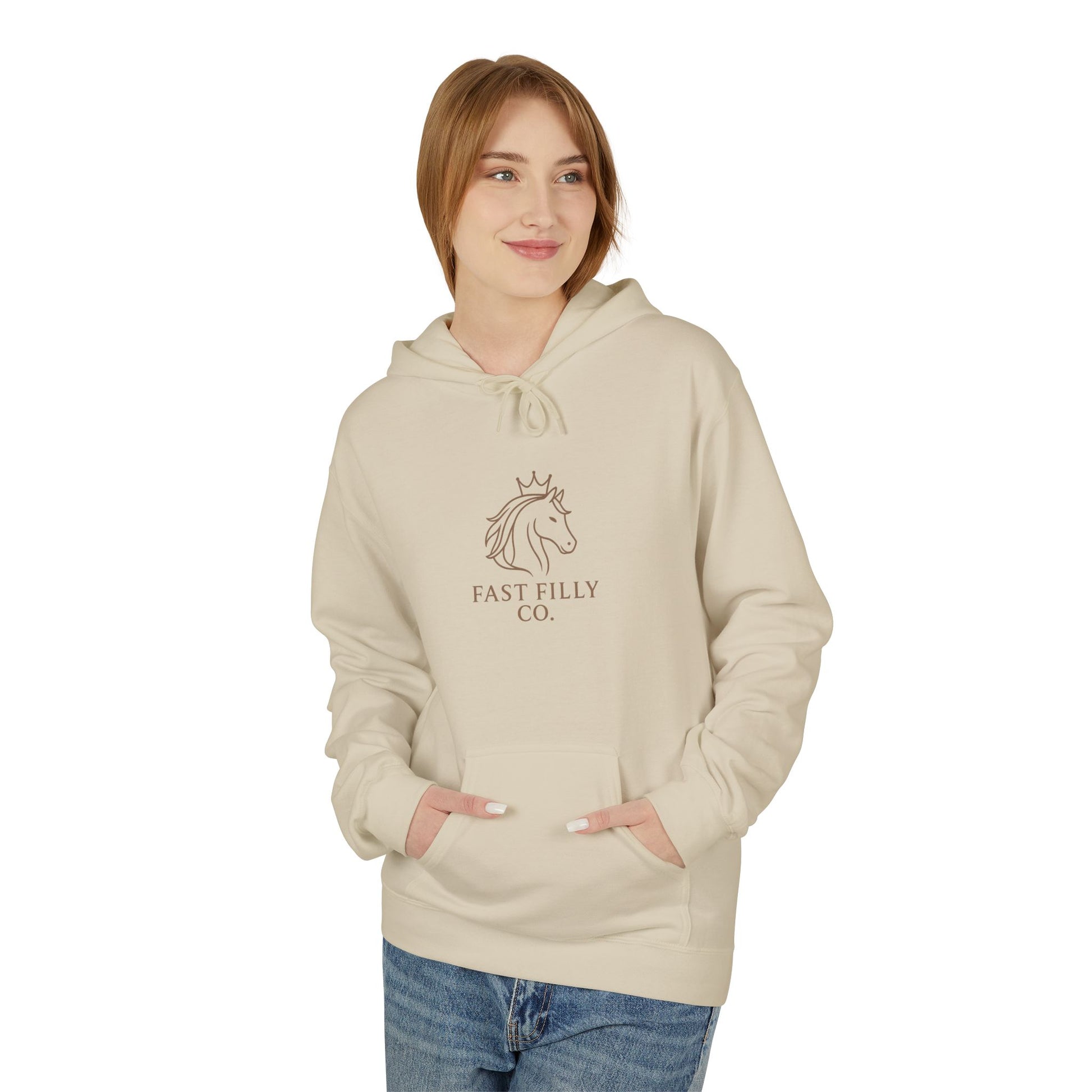 Cozy Unicorn Fleece Hoodie - Soft Midweight Pullover, Perfect for Gifts, Casual Wear, Fall/Winter Wardrobe, Unicorn Lovers, Daily Comfort