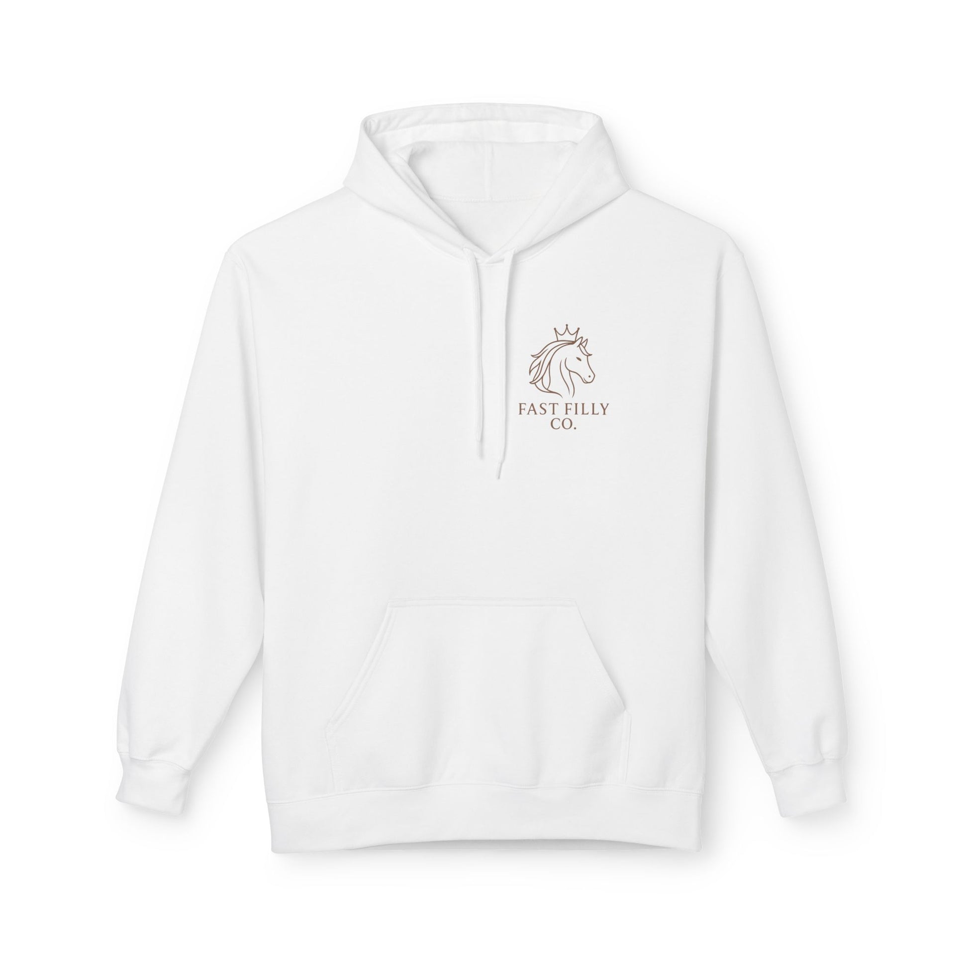 Equestrian Spirit Fleece Hoodie, Cozy Horse Lover Gift, Unisex Hoodie, Equine Apparel, Horseback Riding Sweater