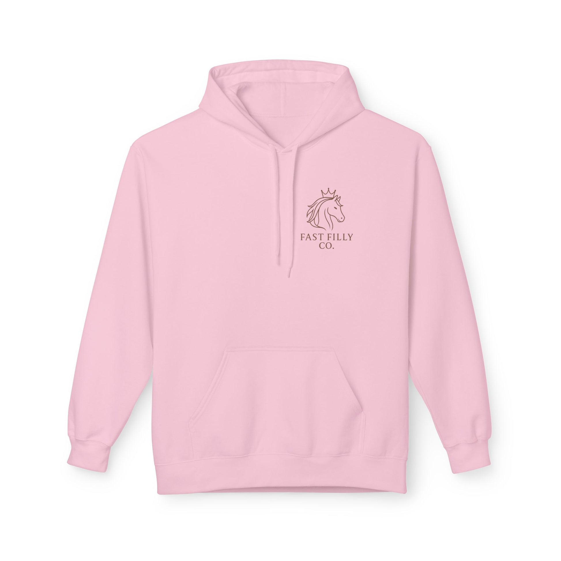 Equestrian Spirit Fleece Hoodie, Cozy Horse Lover Gift, Unisex Hoodie, Equine Apparel, Horseback Riding Sweater