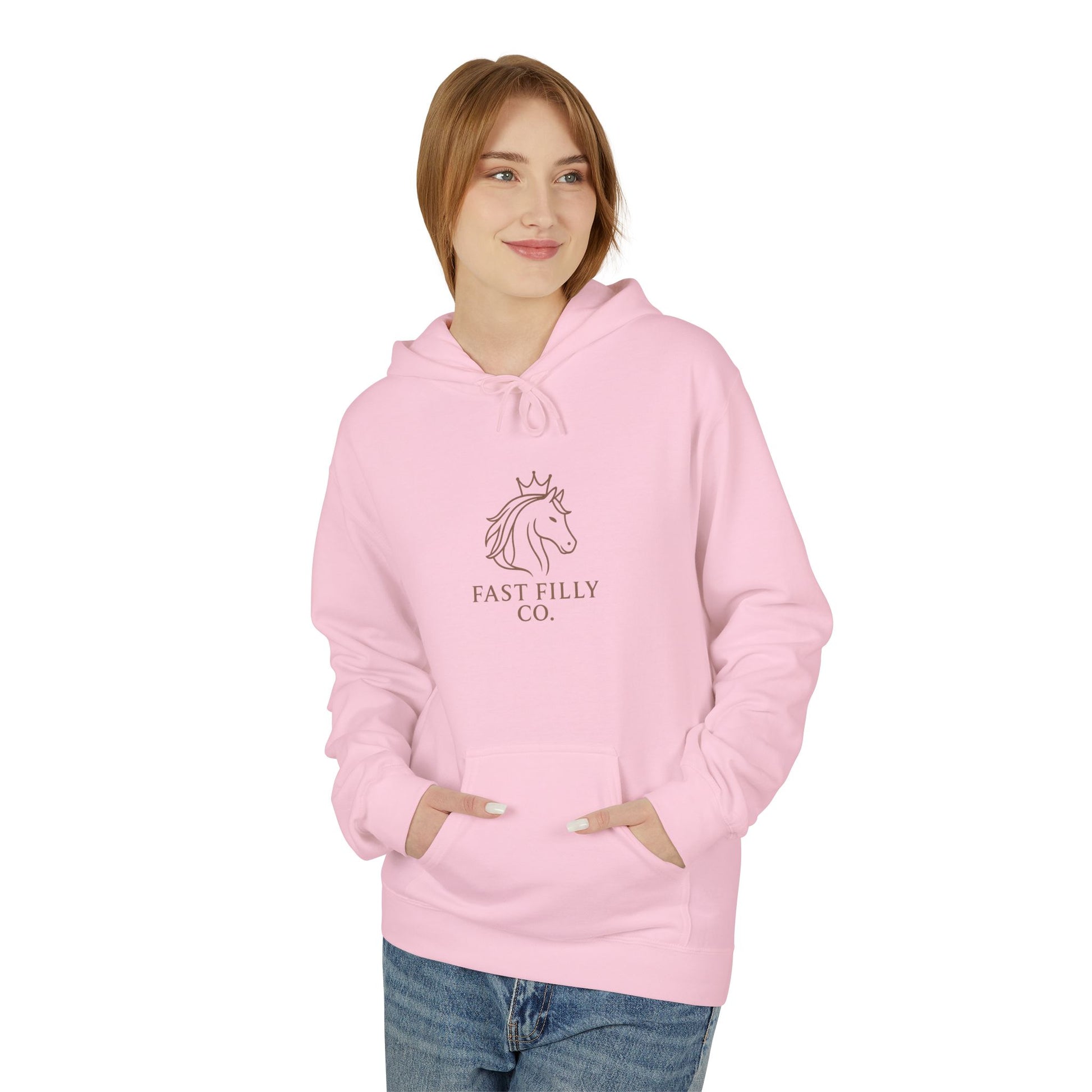 Cozy Unicorn Fleece Hoodie - Soft Midweight Pullover, Perfect for Gifts, Casual Wear, Fall/Winter Wardrobe, Unicorn Lovers, Daily Comfort