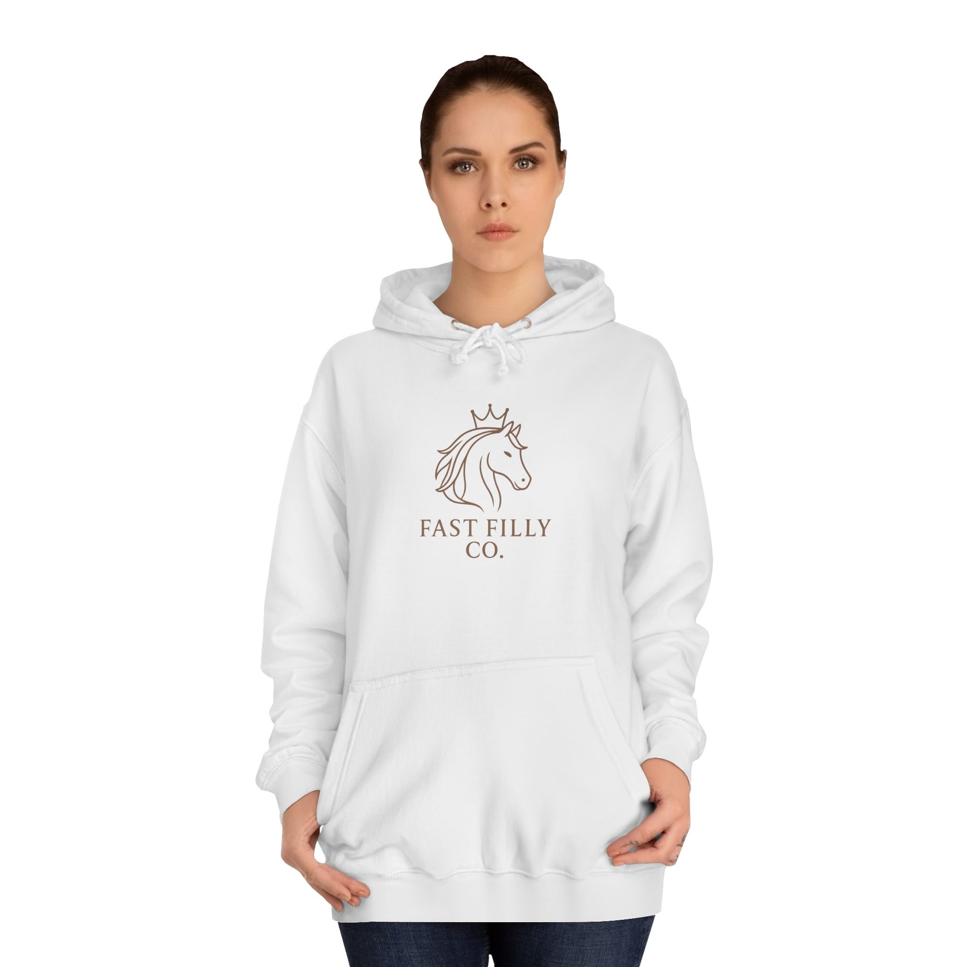 Unisex College Hoodie with Fun Design - Perfect Gift for Students, Friends, Graduates, Casual Wear, College Life