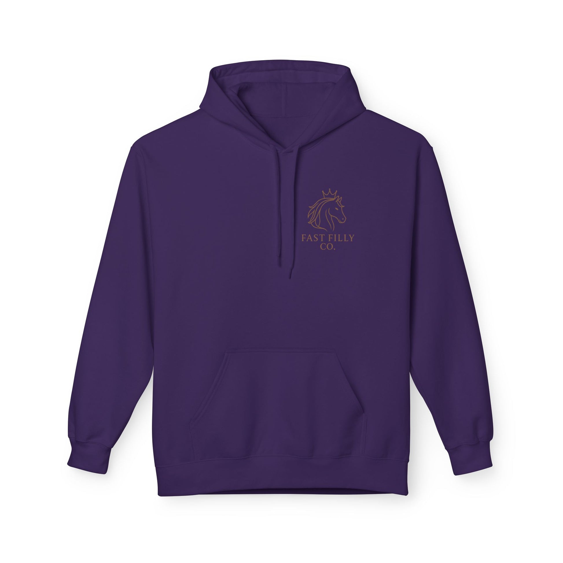 Equestrian Spirit Fleece Hoodie, Cozy Horse Lover Gift, Unisex Hoodie, Equine Apparel, Horseback Riding Sweater