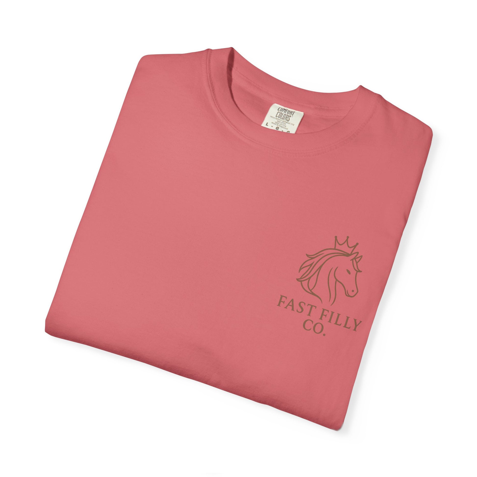 Unisex Garment-Dyed T-Shirt, Casual Tee, Animal Tee, Summer Shirt, Gift for Horse Lovers, Unique Unicorn Design