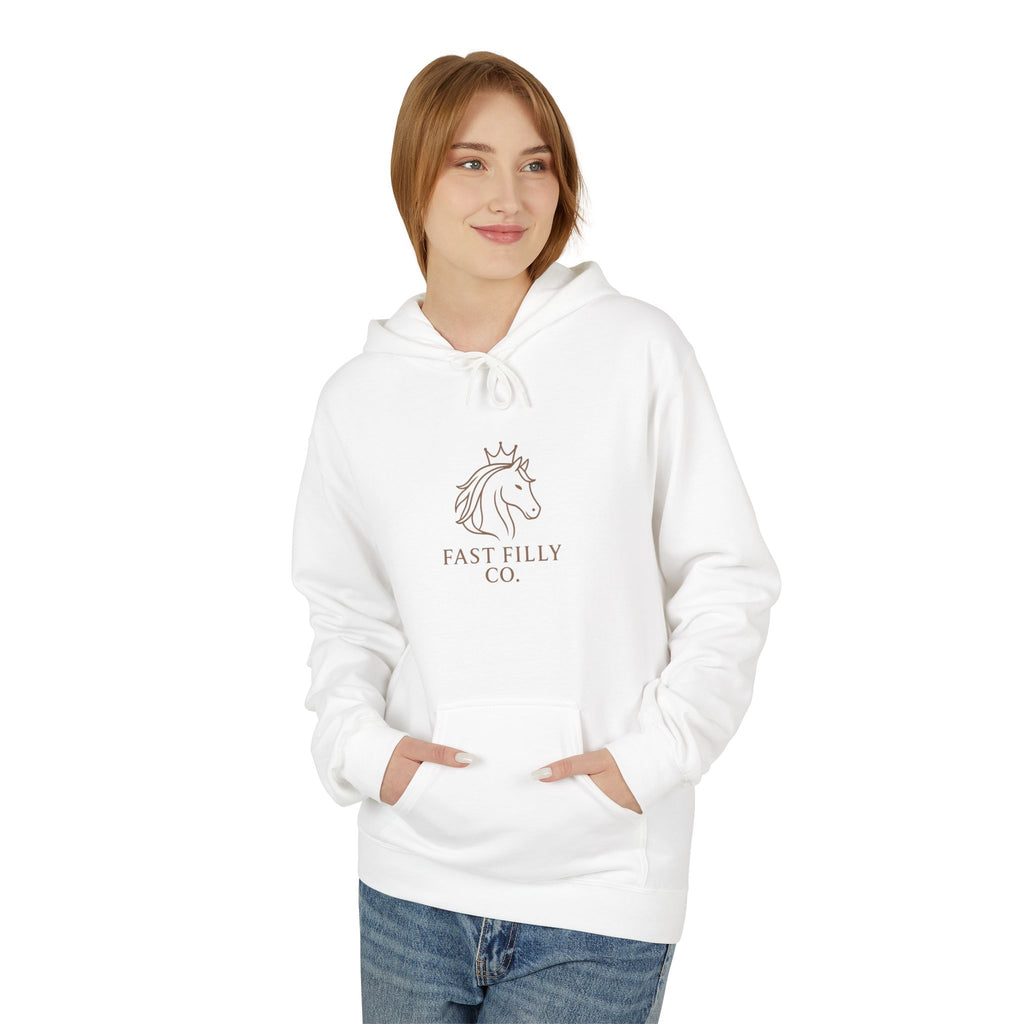 Cozy Unicorn Fleece Hoodie - Soft Midweight Pullover, Perfect for Gifts, Casual Wear, Fall/Winter Wardrobe, Unicorn Lovers, Daily Comfort