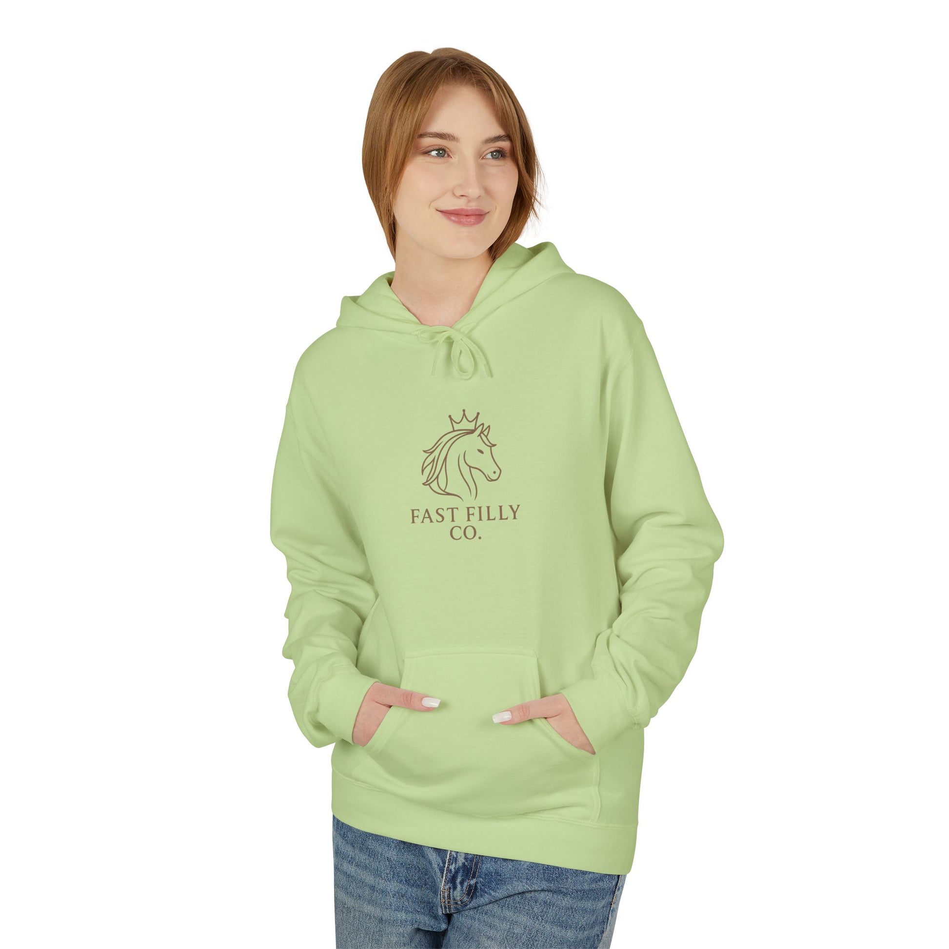 Cozy Unicorn Fleece Hoodie - Soft Midweight Pullover, Perfect for Gifts, Casual Wear, Fall/Winter Wardrobe, Unicorn Lovers, Daily Comfort