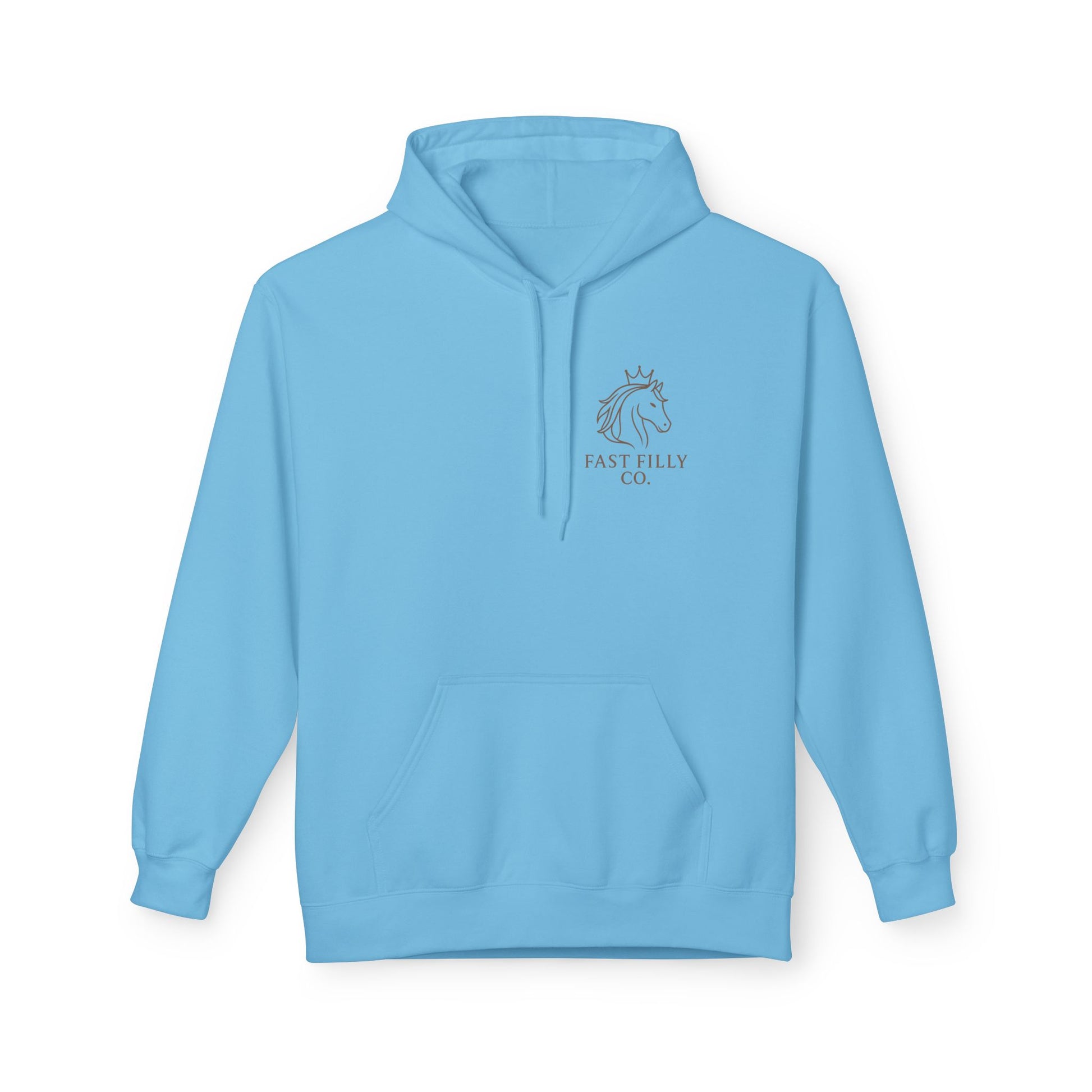 Equestrian Spirit Fleece Hoodie, Cozy Horse Lover Gift, Unisex Hoodie, Equine Apparel, Horseback Riding Sweater