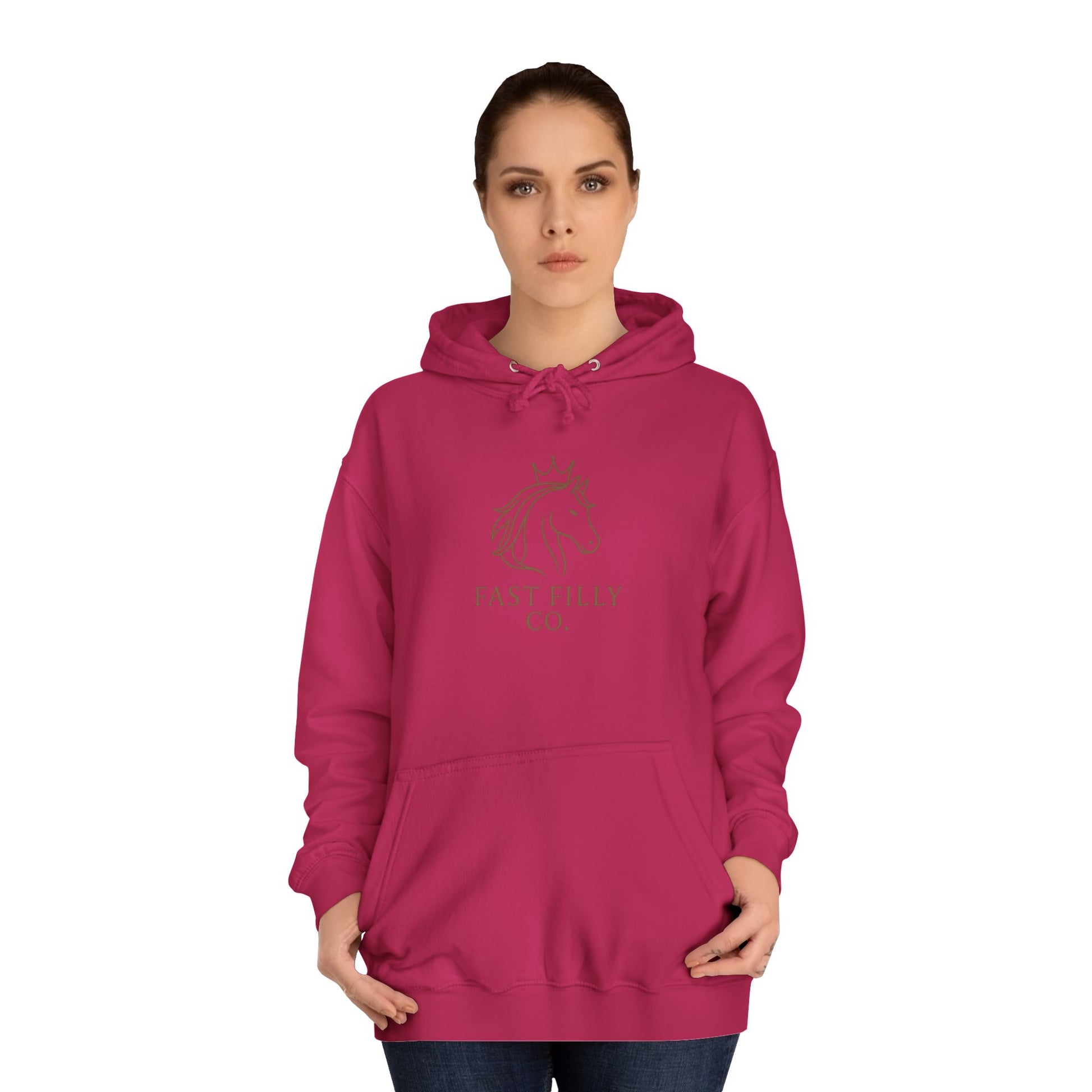 Unisex College Hoodie with Fun Design - Perfect Gift for Students, Friends, Graduates, Casual Wear, College Life