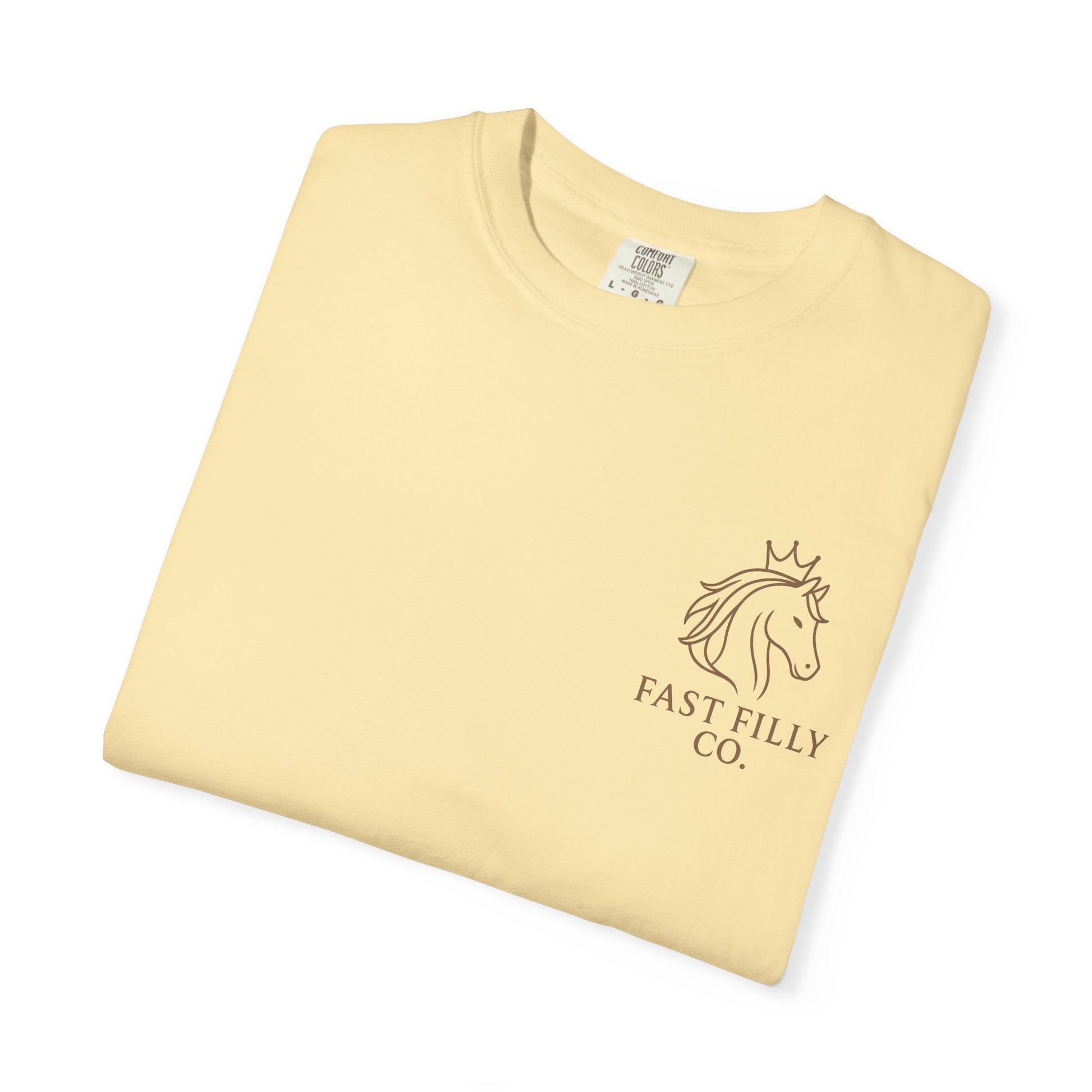 Unisex Garment-Dyed T-Shirt, Casual Tee, Animal Tee, Summer Shirt, Gift for Horse Lovers, Unique Unicorn Design