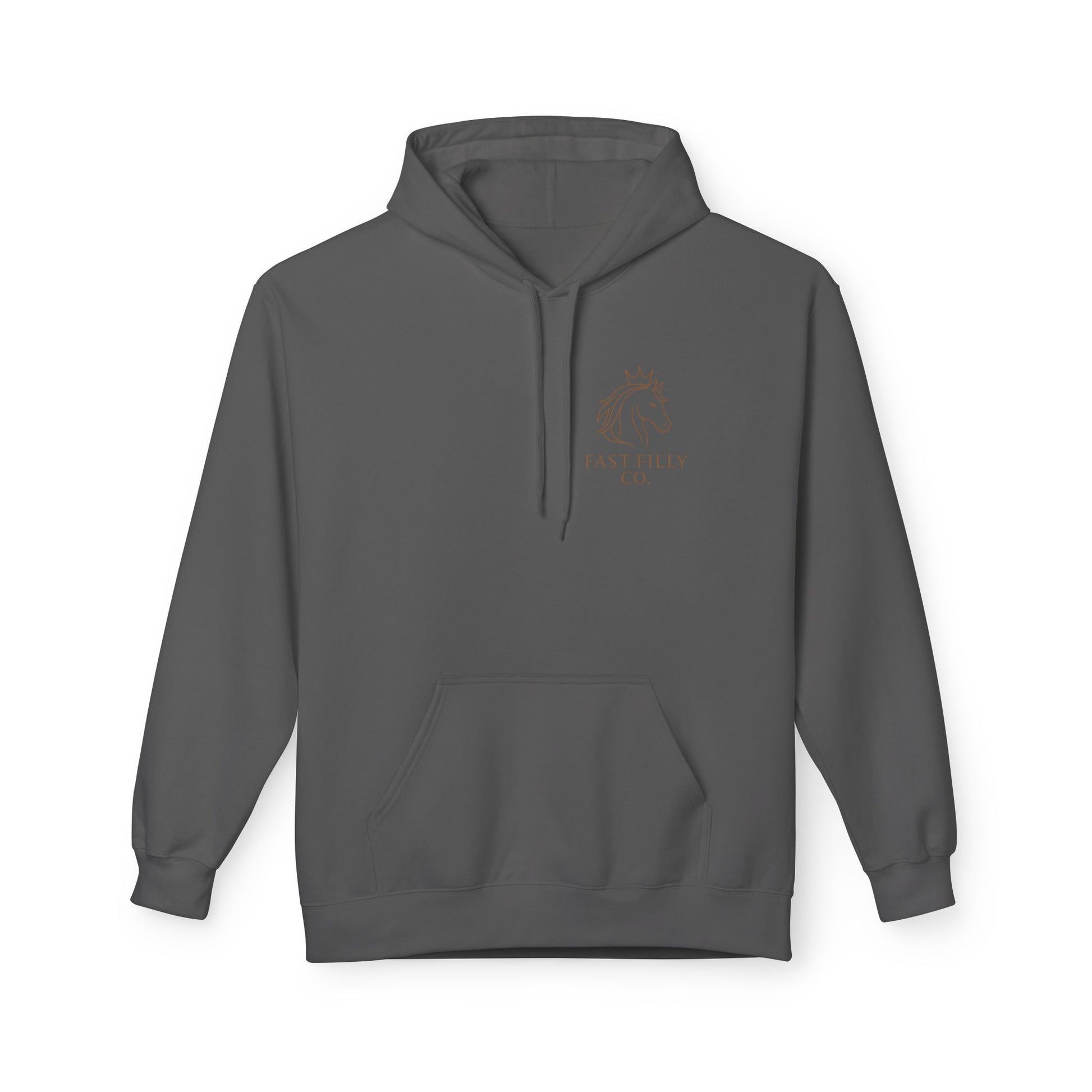 Equestrian Spirit Fleece Hoodie, Cozy Horse Lover Gift, Unisex Hoodie, Equine Apparel, Horseback Riding Sweater