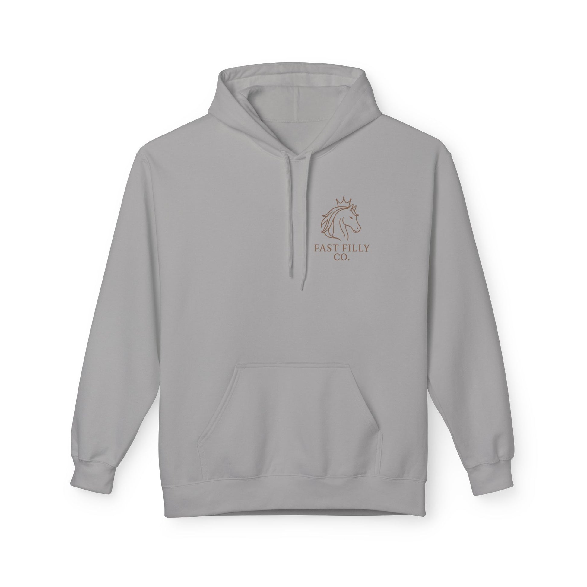 Equestrian Spirit Fleece Hoodie, Cozy Horse Lover Gift, Unisex Hoodie, Equine Apparel, Horseback Riding Sweater