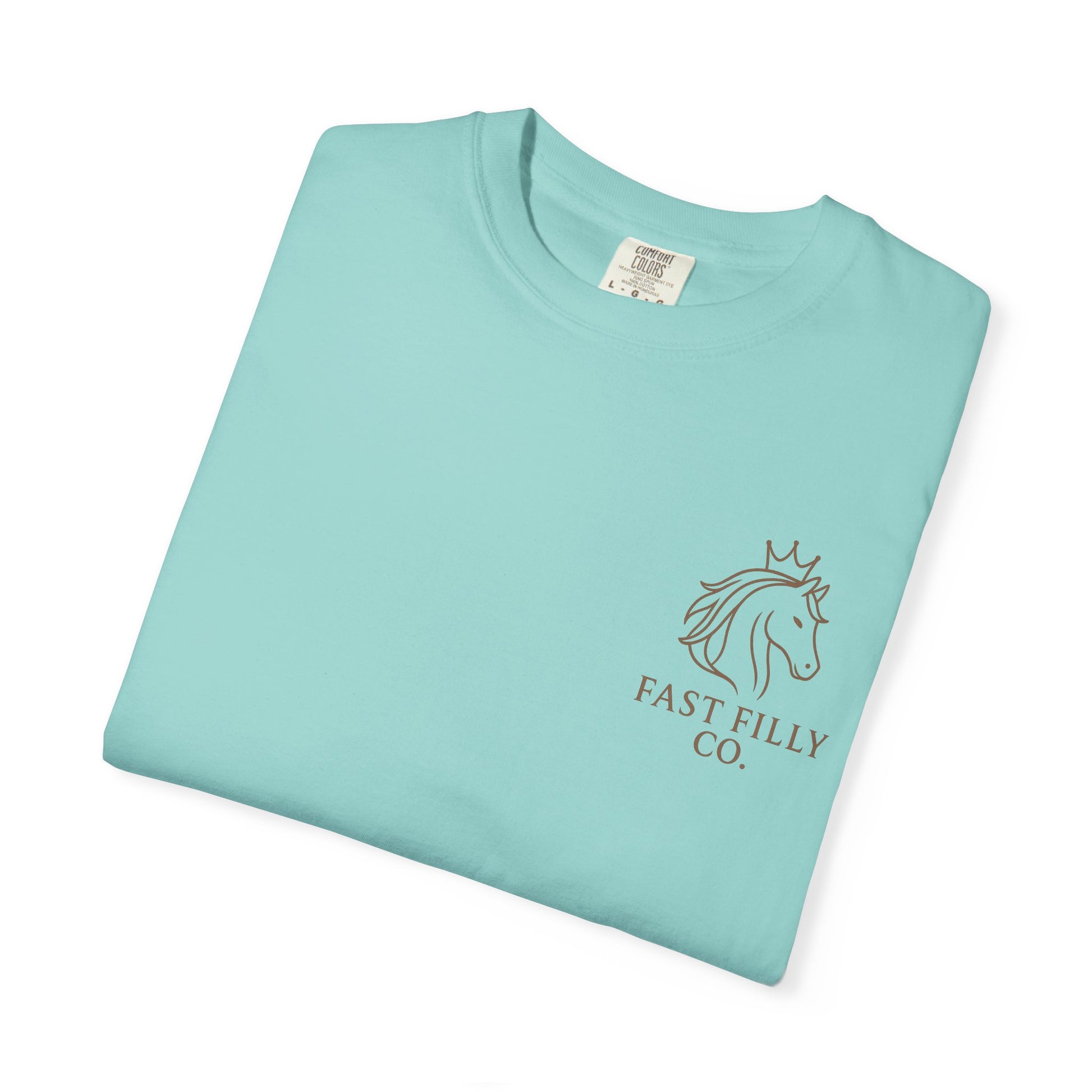Unisex Garment-Dyed T-Shirt, Casual Tee, Animal Tee, Summer Shirt, Gift for Horse Lovers, Unique Unicorn Design