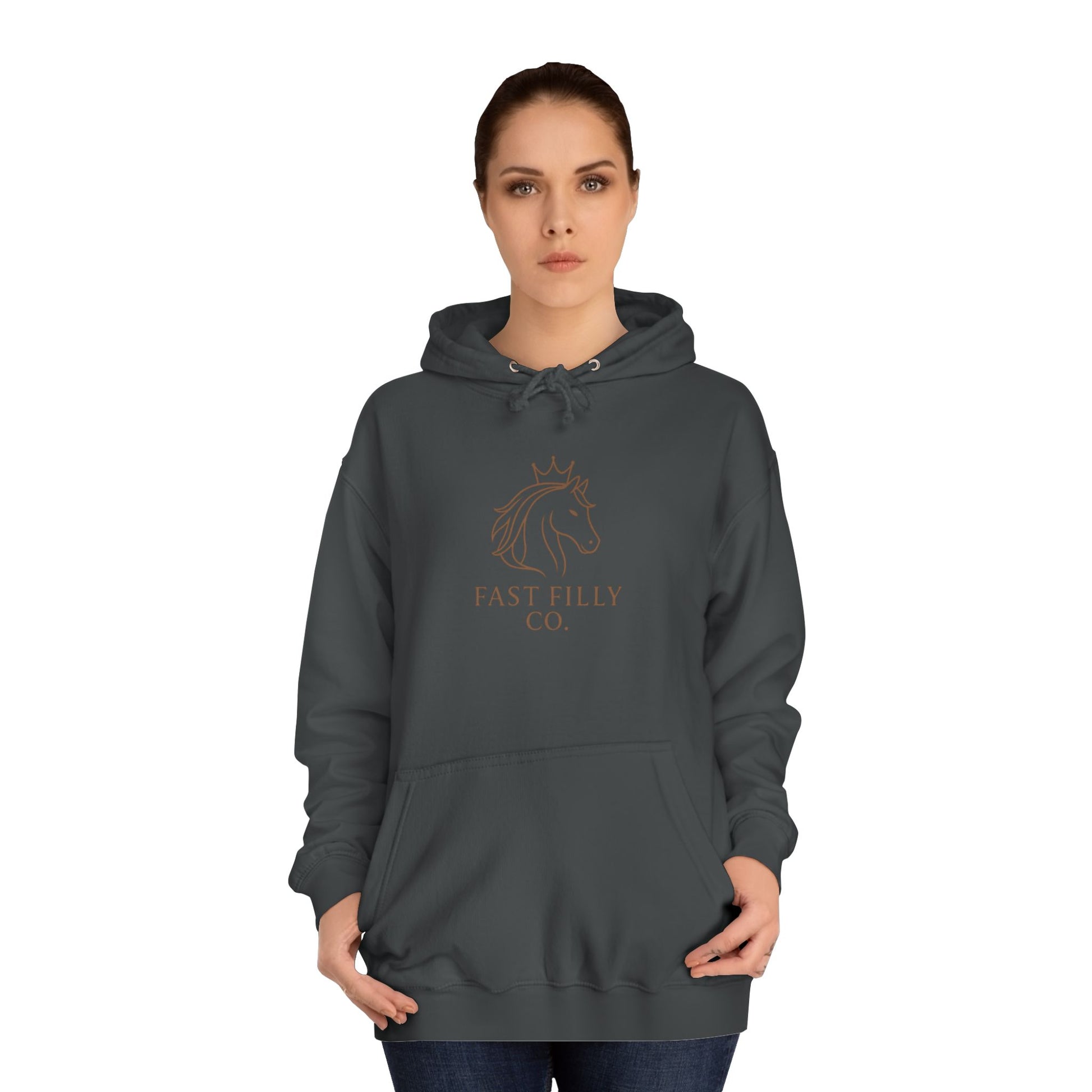 Unisex College Hoodie with Fun Design - Perfect Gift for Students, Friends, Graduates, Casual Wear, College Life