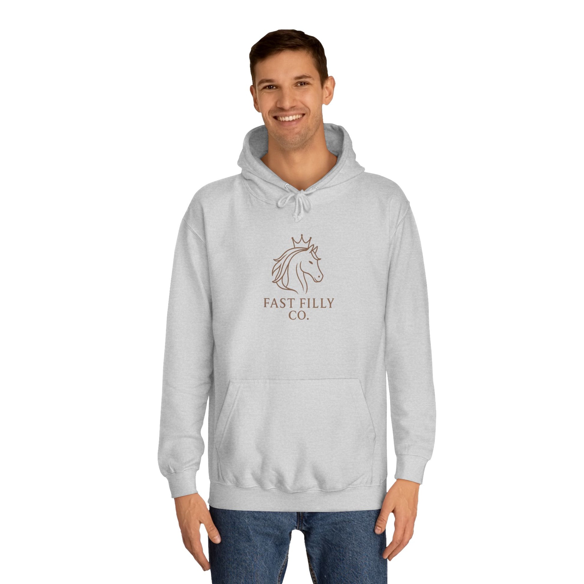 Unisex College Hoodie with Fun Design - Perfect Gift for Students, Friends, Graduates, Casual Wear, College Life