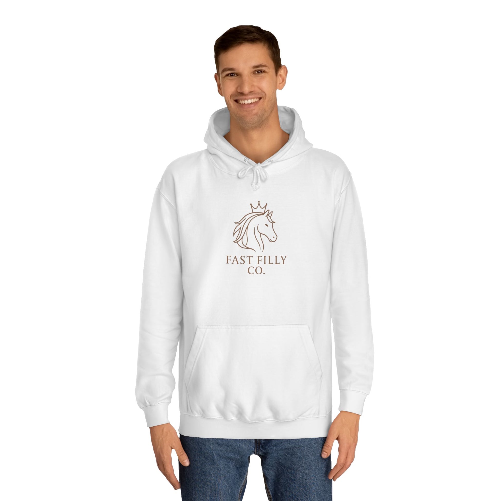 Unisex College Hoodie with Fun Design - Perfect Gift for Students, Friends, Graduates, Casual Wear, College Life