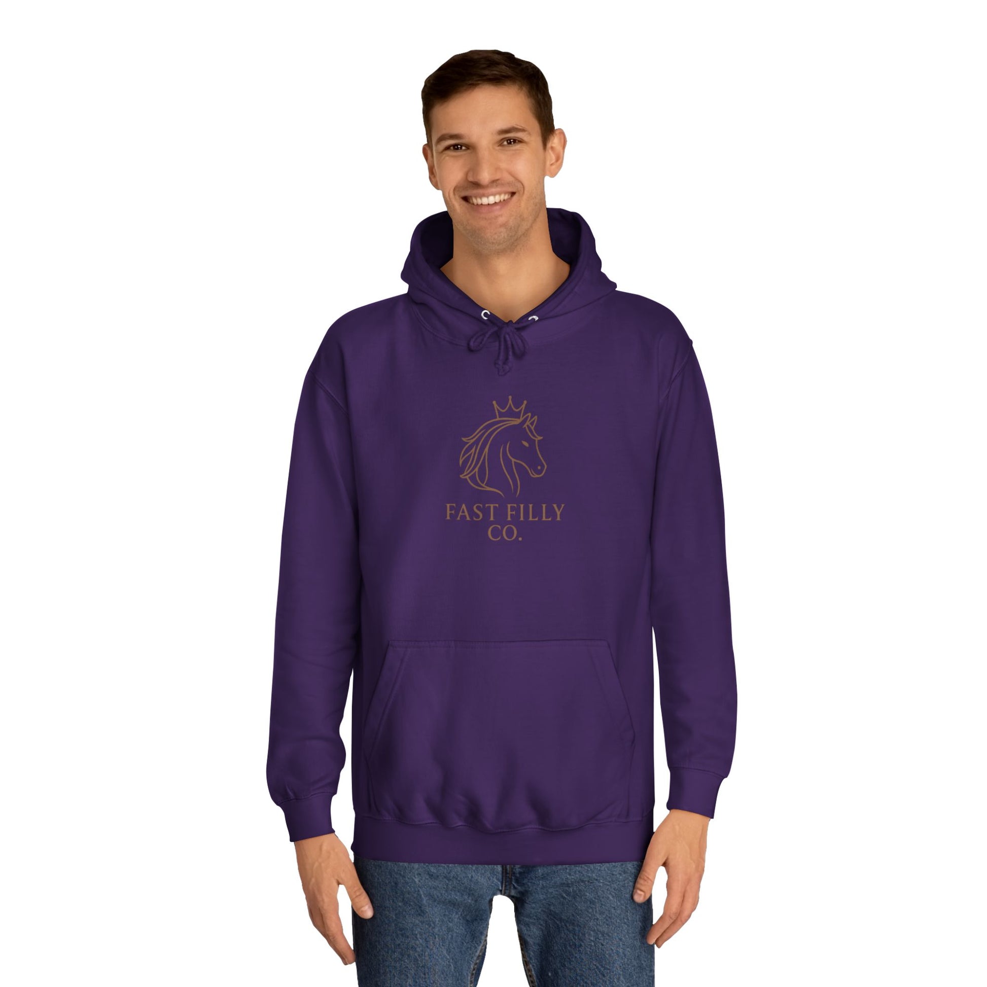 Unisex College Hoodie with Fun Design - Perfect Gift for Students, Friends, Graduates, Casual Wear, College Life