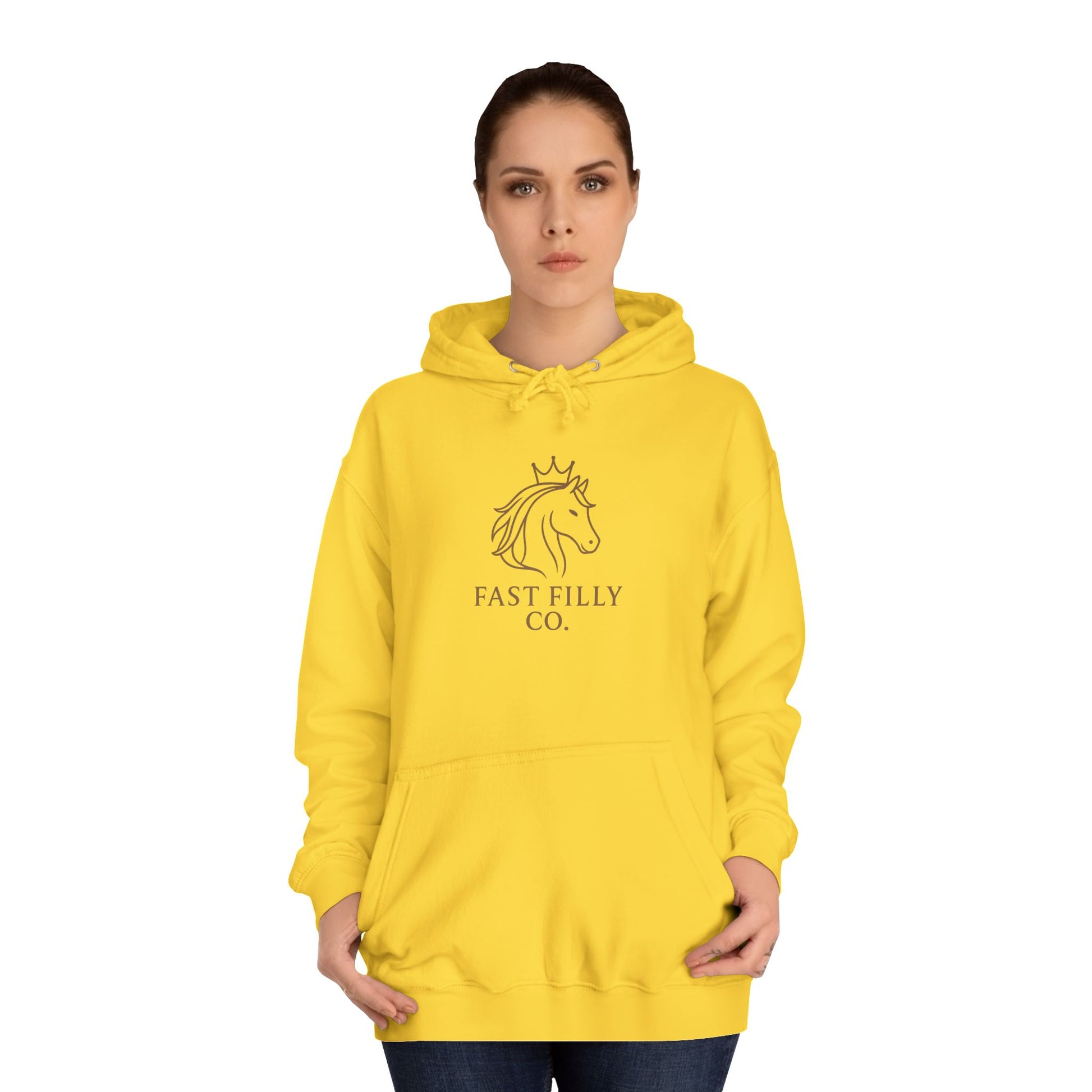 Unisex College Hoodie with Fun Design - Perfect Gift for Students, Friends, Graduates, Casual Wear, College Life