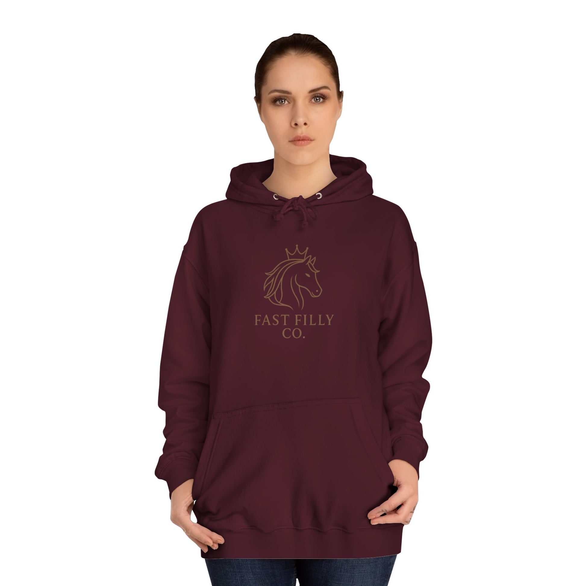 Unisex College Hoodie with Fun Design - Perfect Gift for Students, Friends, Graduates, Casual Wear, College Life