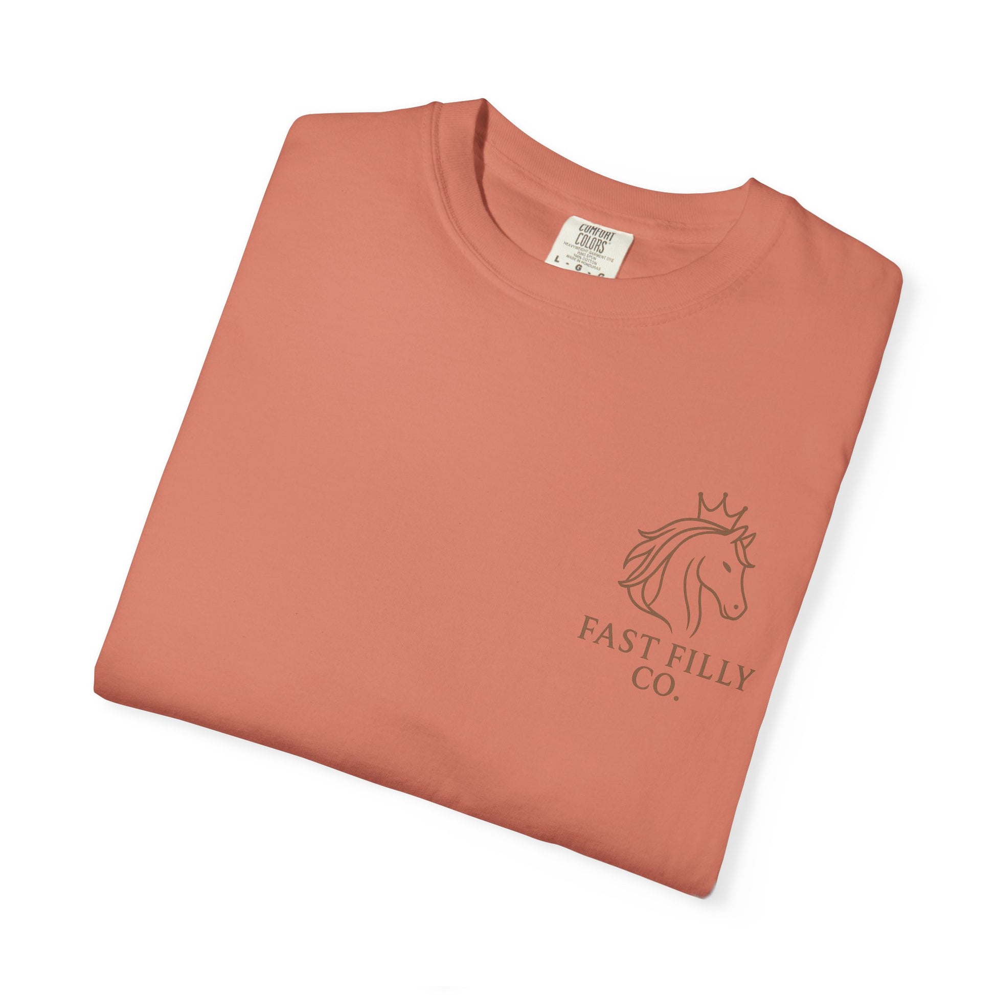 Unisex Garment-Dyed T-Shirt, Casual Tee, Animal Tee, Summer Shirt, Gift for Horse Lovers, Unique Unicorn Design