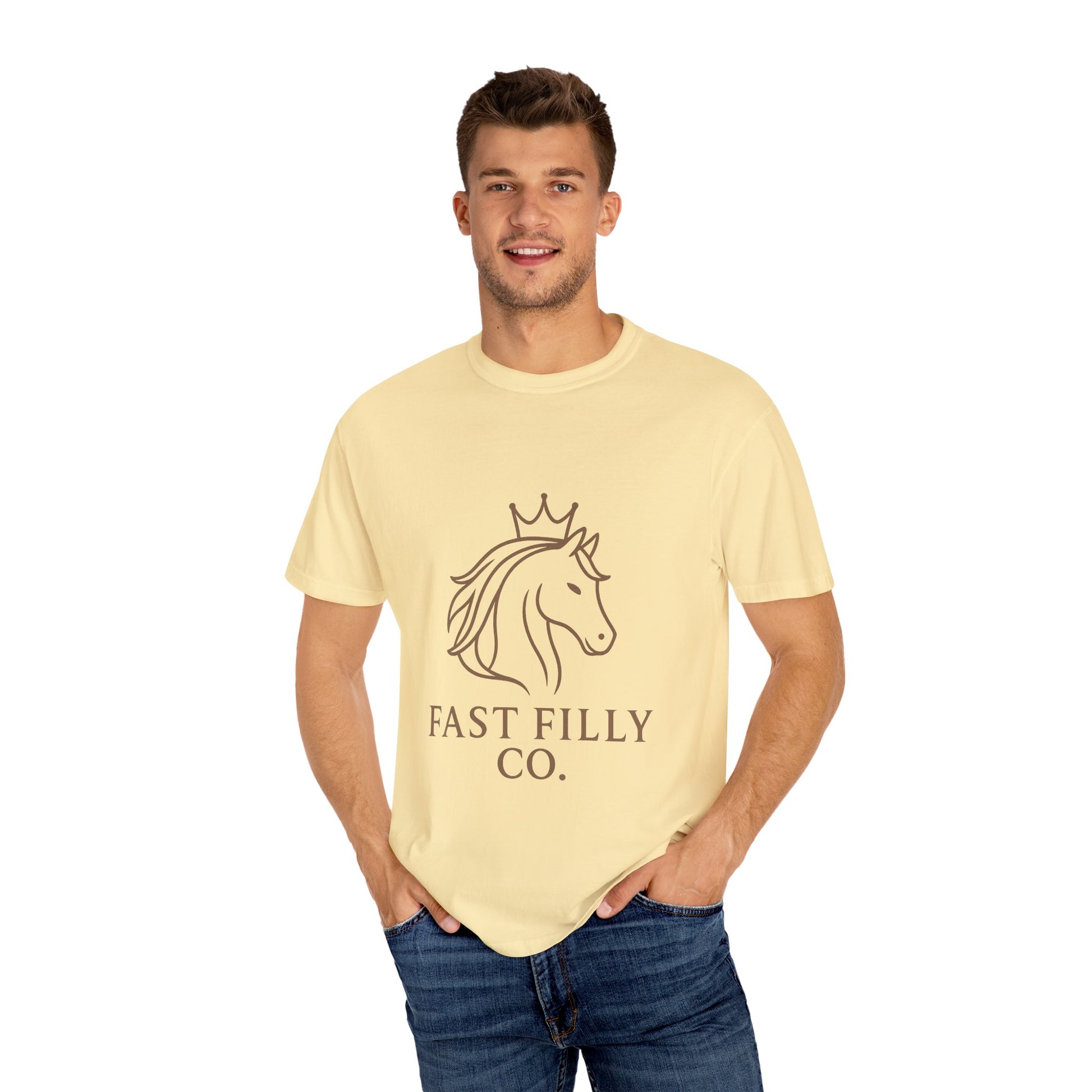 Unisex Unicorn Graphic T-Shirt | Fast Filly Co. | Soft Cotton Tee, Unicorn Lover Gift, Casual Style, Everyday Wear, Unique Tee