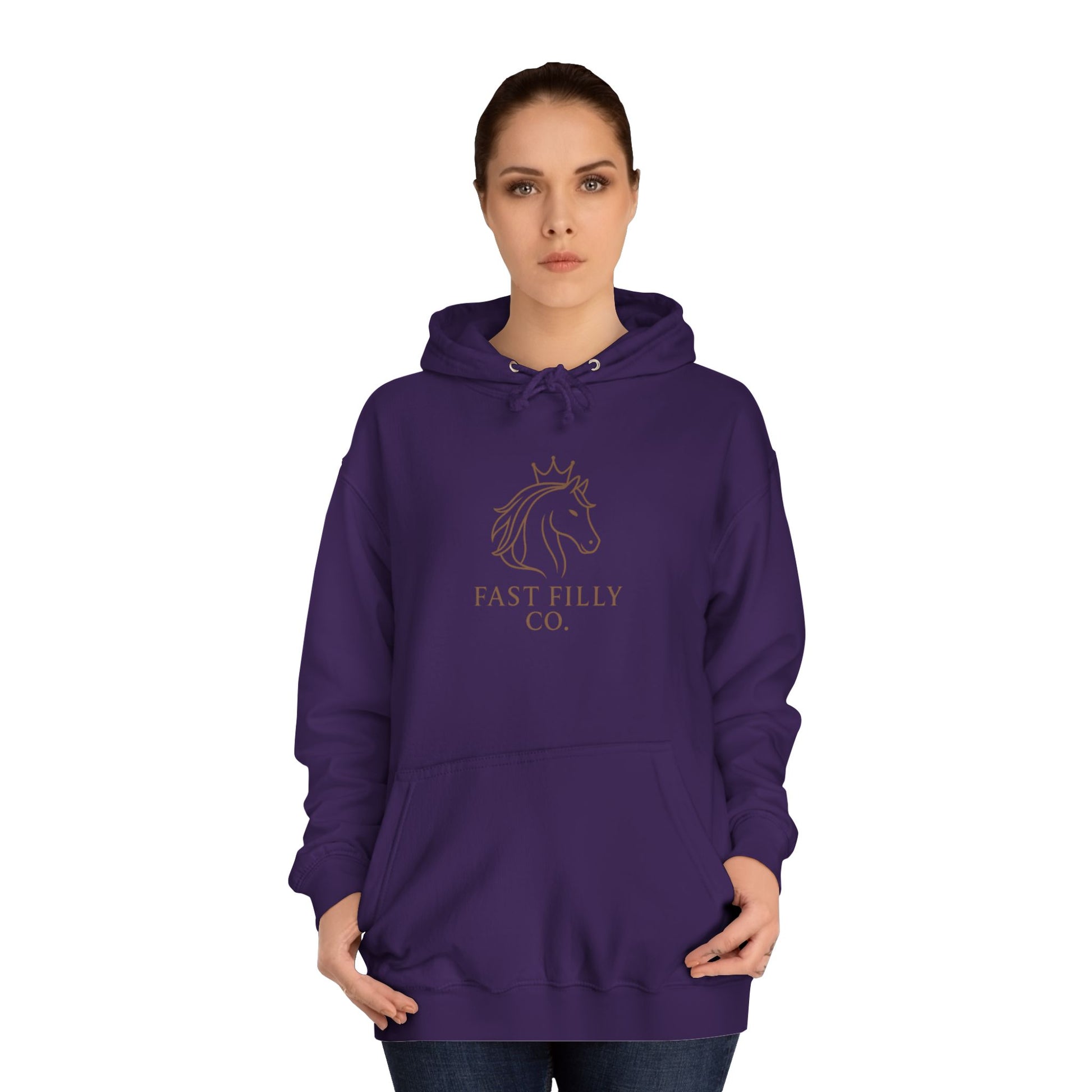 Unisex College Hoodie with Fun Design - Perfect Gift for Students, Friends, Graduates, Casual Wear, College Life