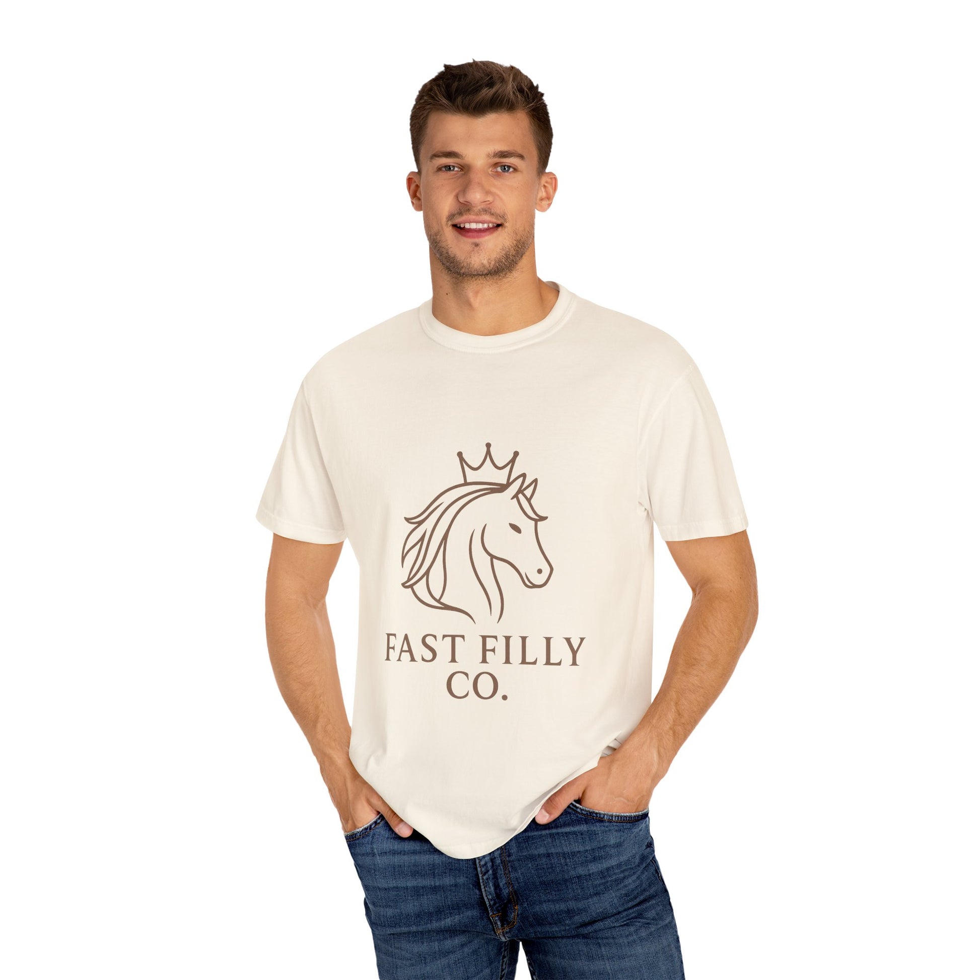 Unisex Unicorn Graphic T-Shirt | Fast Filly Co. | Soft Cotton Tee, Unicorn Lover Gift, Casual Style, Everyday Wear, Unique Tee