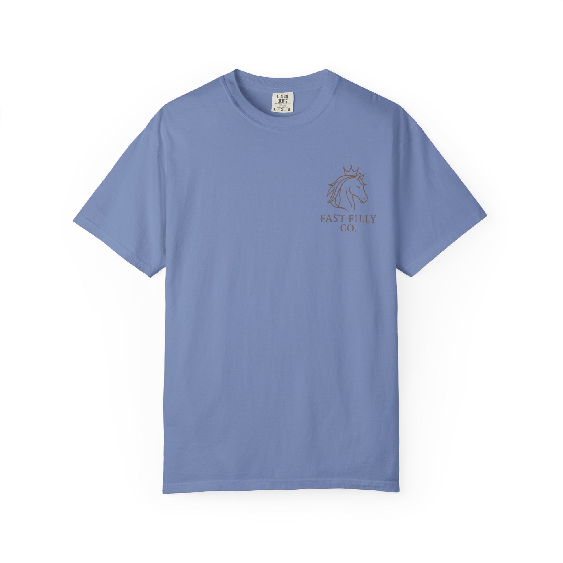 Unisex Garment-Dyed T-Shirt, Casual Tee, Animal Tee, Summer Shirt, Gift for Horse Lovers, Unique Unicorn Design
