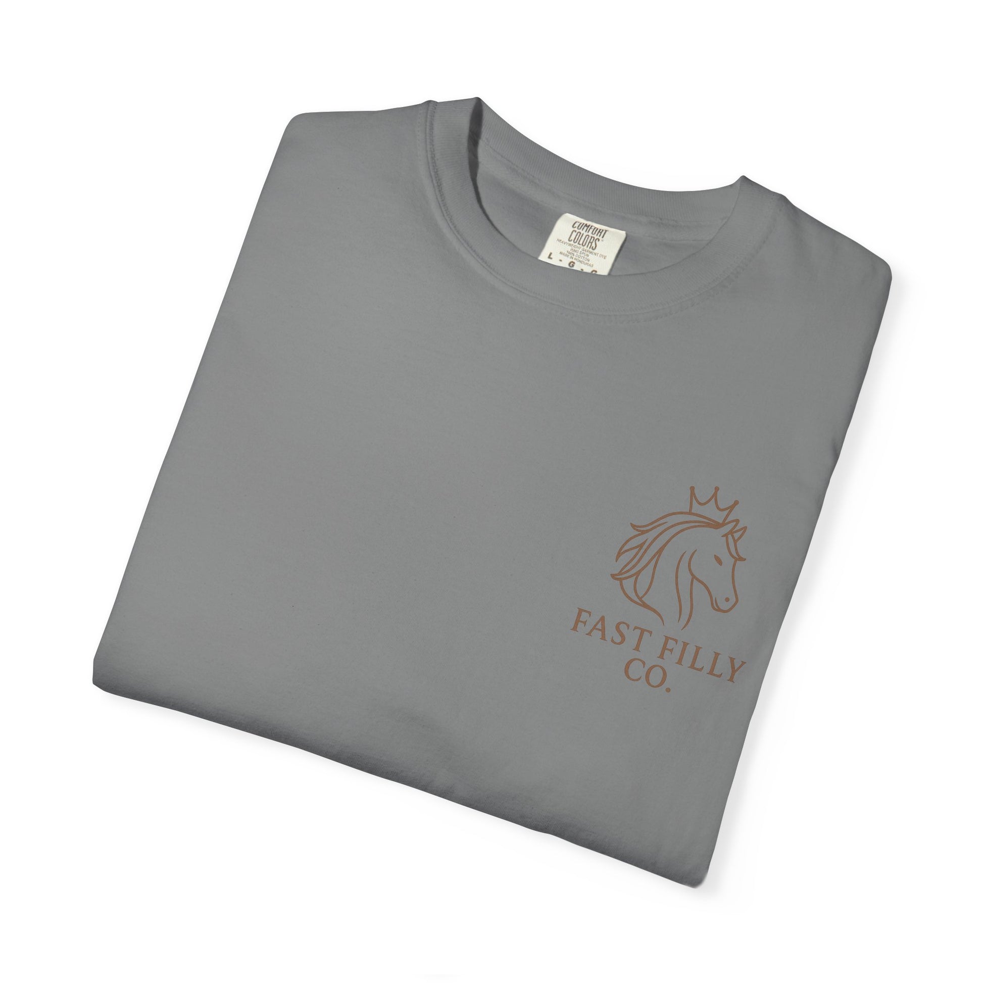 Unisex Garment-Dyed T-Shirt, Casual Tee, Animal Tee, Summer Shirt, Gift for Horse Lovers, Unique Unicorn Design