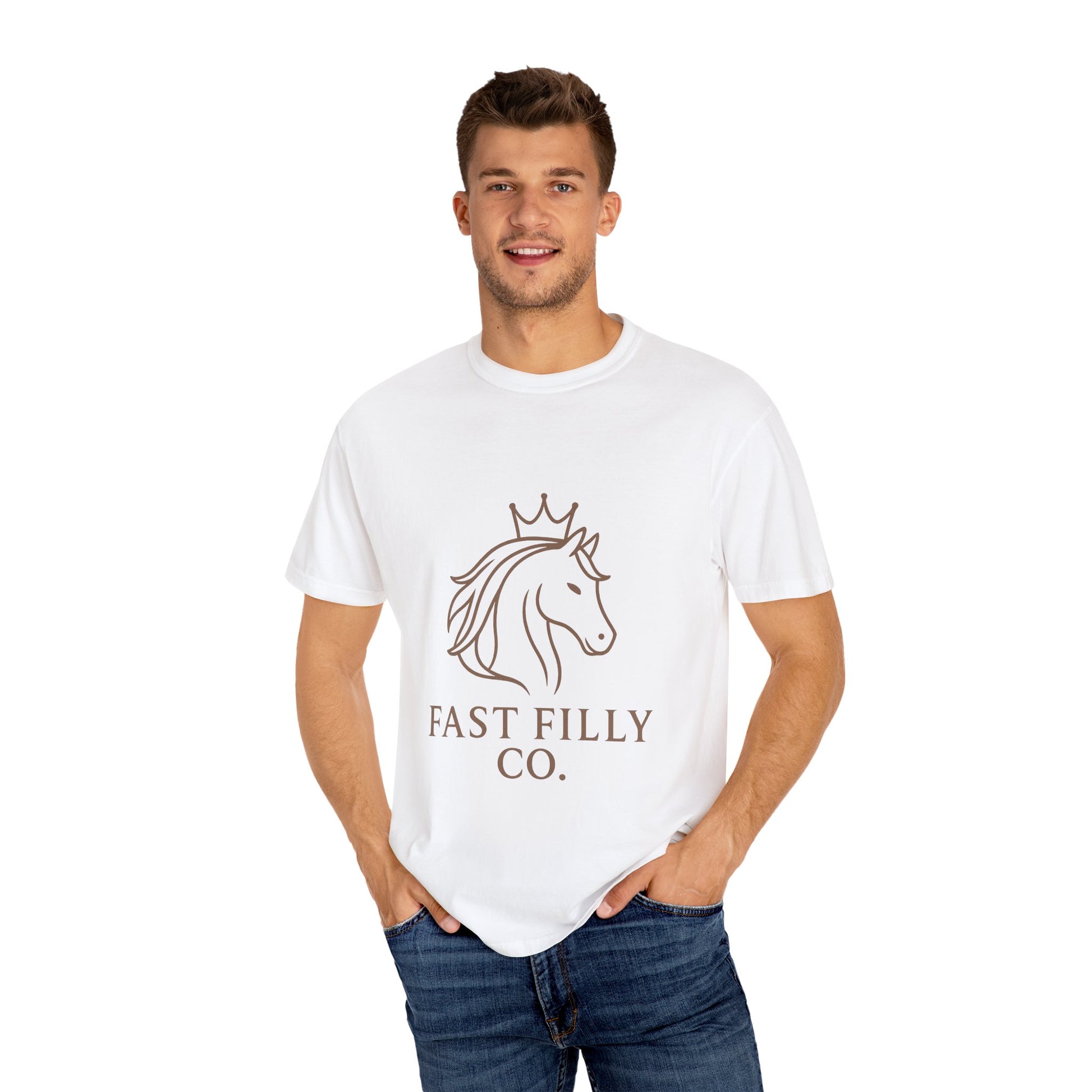 Unisex Unicorn Graphic T-Shirt | Fast Filly Co. | Soft Cotton Tee, Unicorn Lover Gift, Casual Style, Everyday Wear, Unique Tee