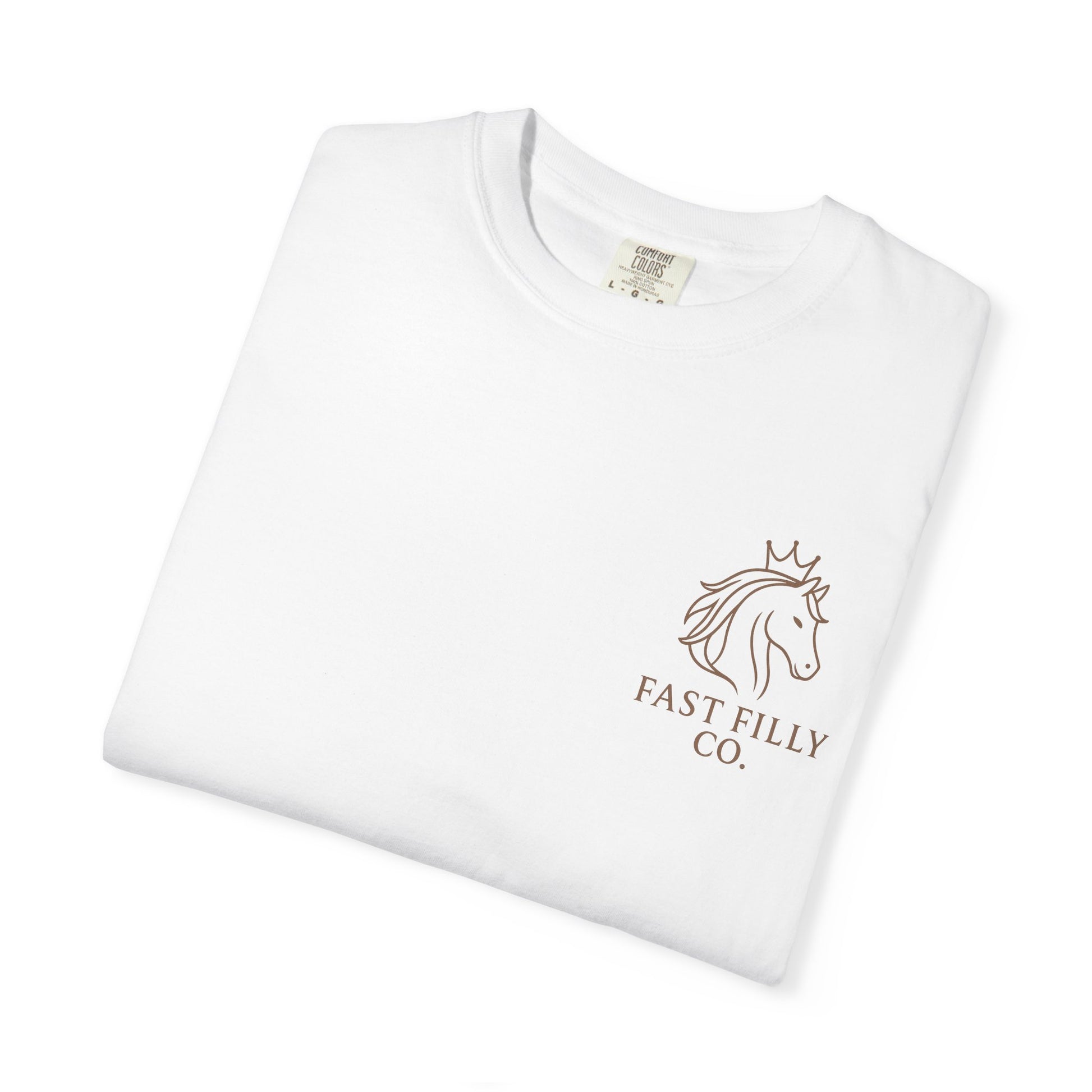 Unisex Garment-Dyed T-Shirt, Casual Tee, Animal Tee, Summer Shirt, Gift for Horse Lovers, Unique Unicorn Design